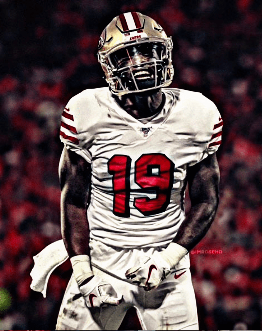 836x1054 Deebo Samuel 49ers Wallpaper