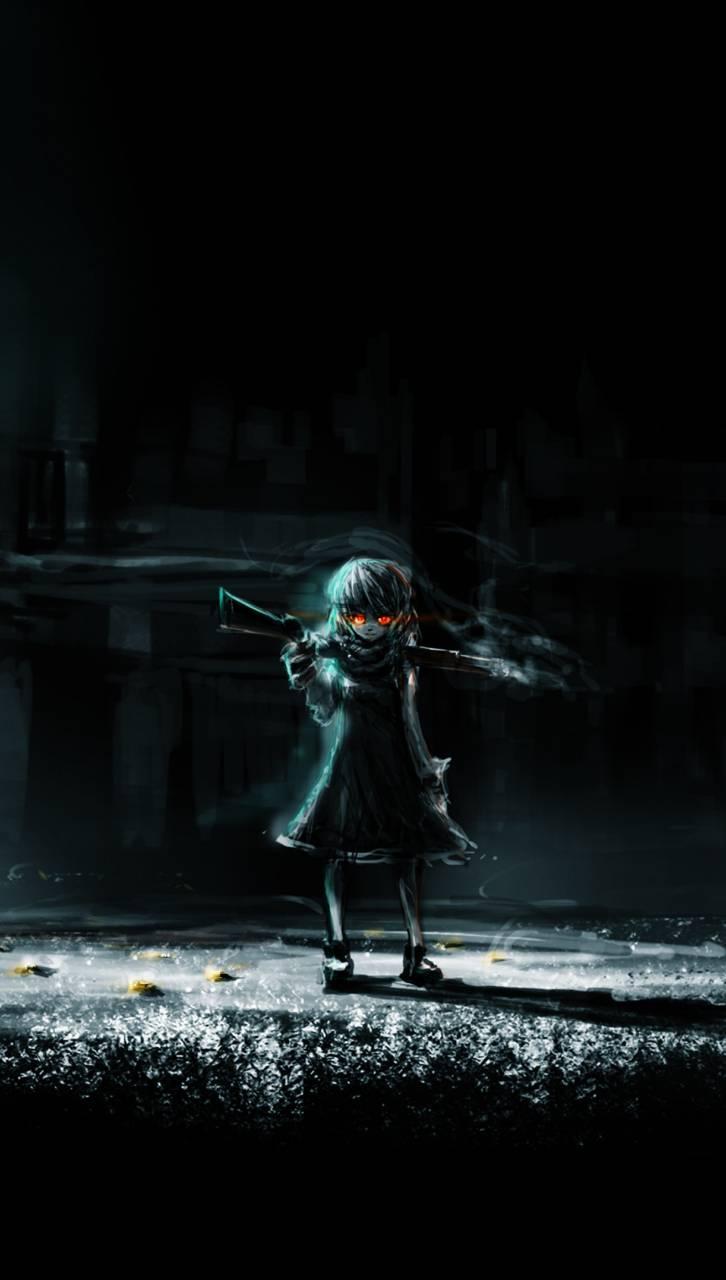 726x1280 Anime Dark Phone Wallpaper