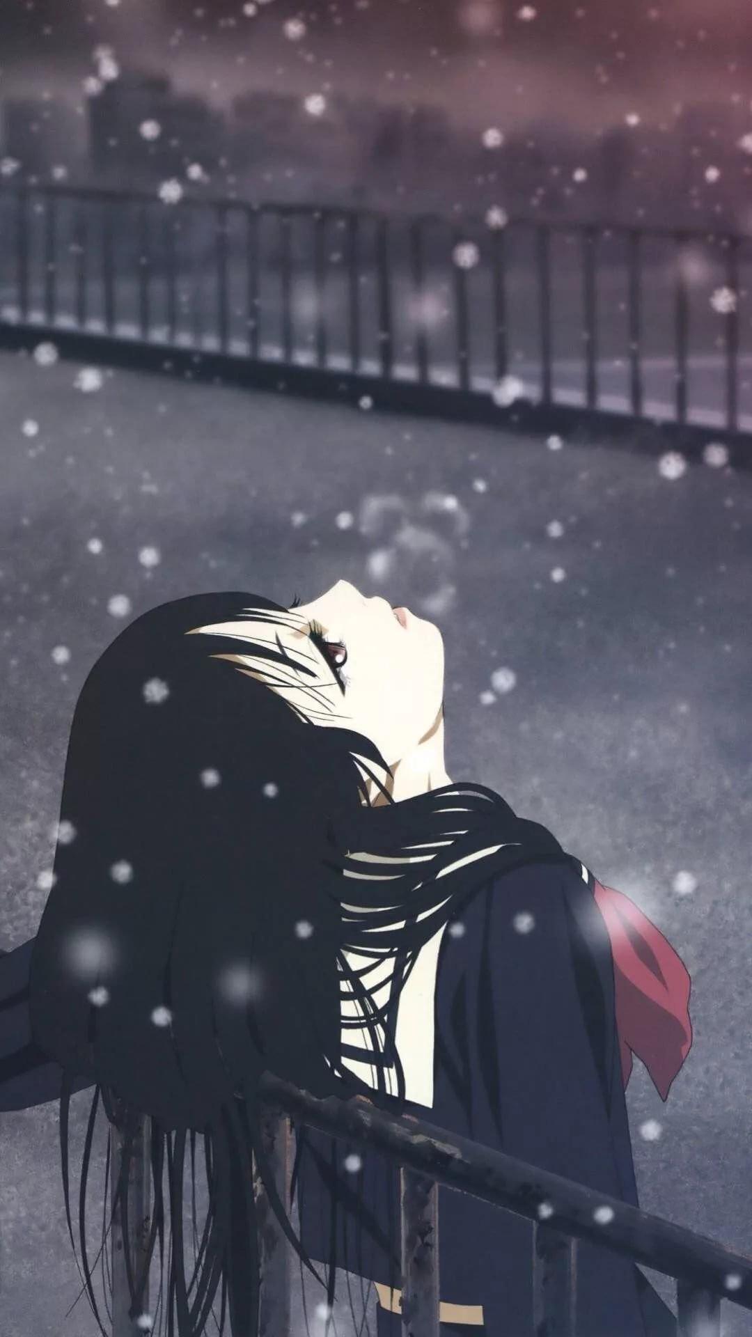 1080x1920 Sad Anime iPhone Wallpaper