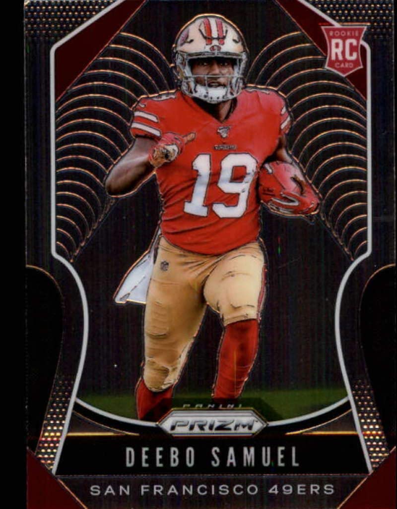 800x1027 Panini Prizm Deebo Samuel RC Rookie San Francisco 49ers NFL Football Trading Card : Collectibles & Fine Art