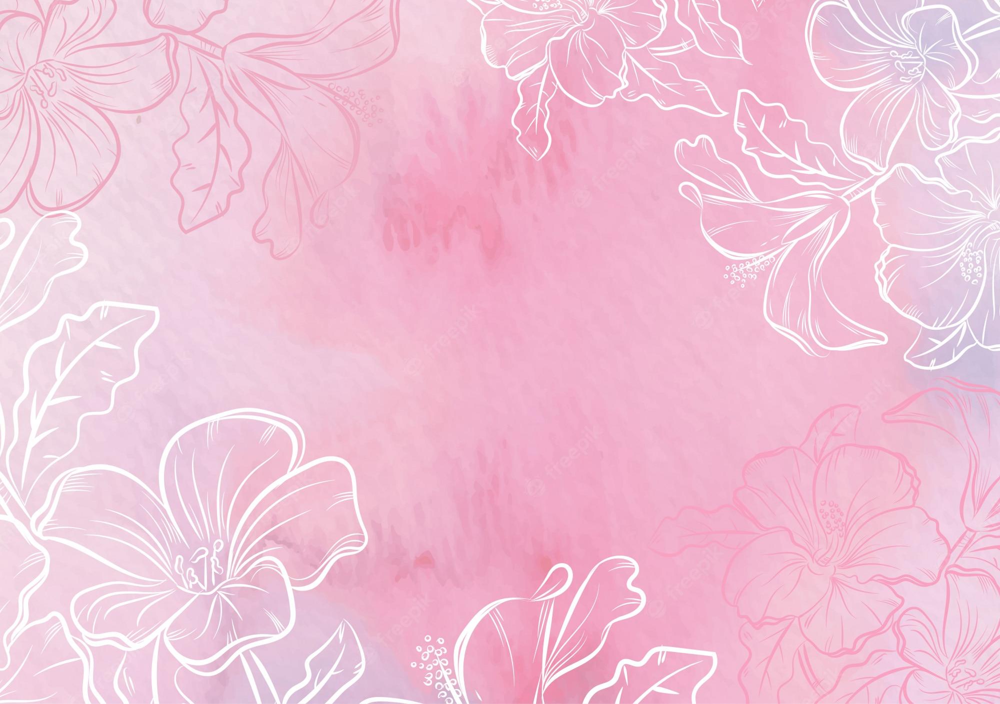 Pink Watercolour Wallpapers - Top Free Pink Watercolour Backgrounds ...