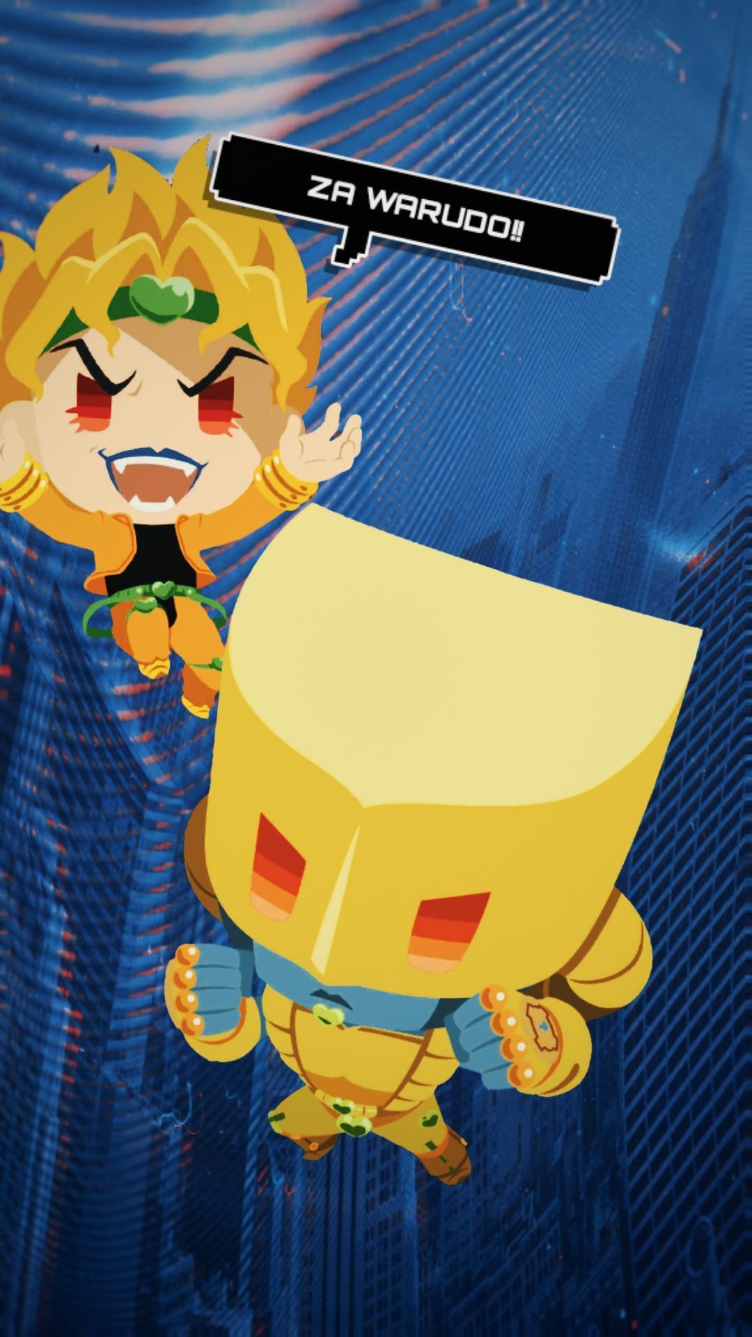 1080x1920 I made a Dio (Za Warudo) wallpaper from the game