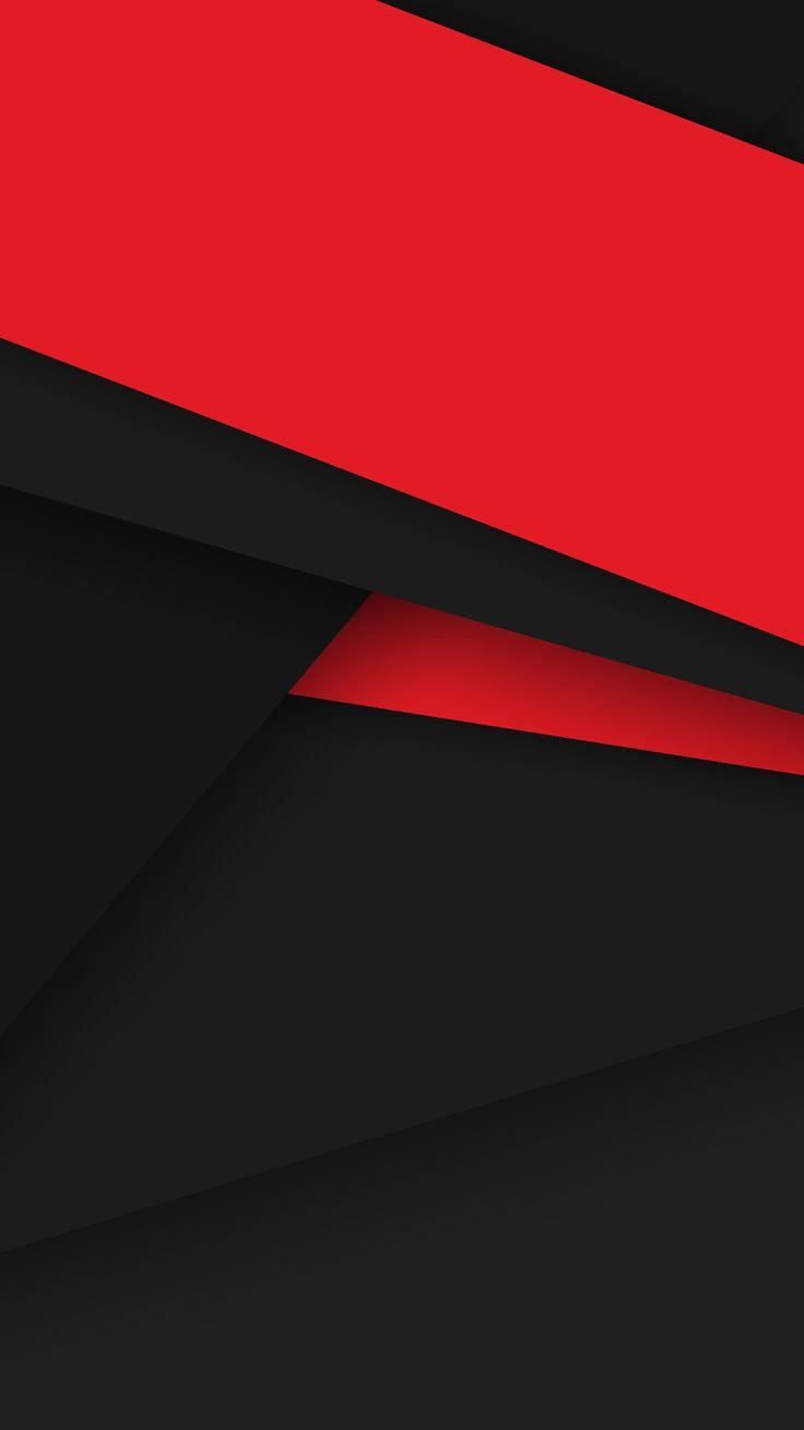736x1308 Gallery Red And Black Material Design Mobile Hd Wallpaper. Red And Black Wallpaper, Black HD Wallpaper, Gaming Wallpaper Hd