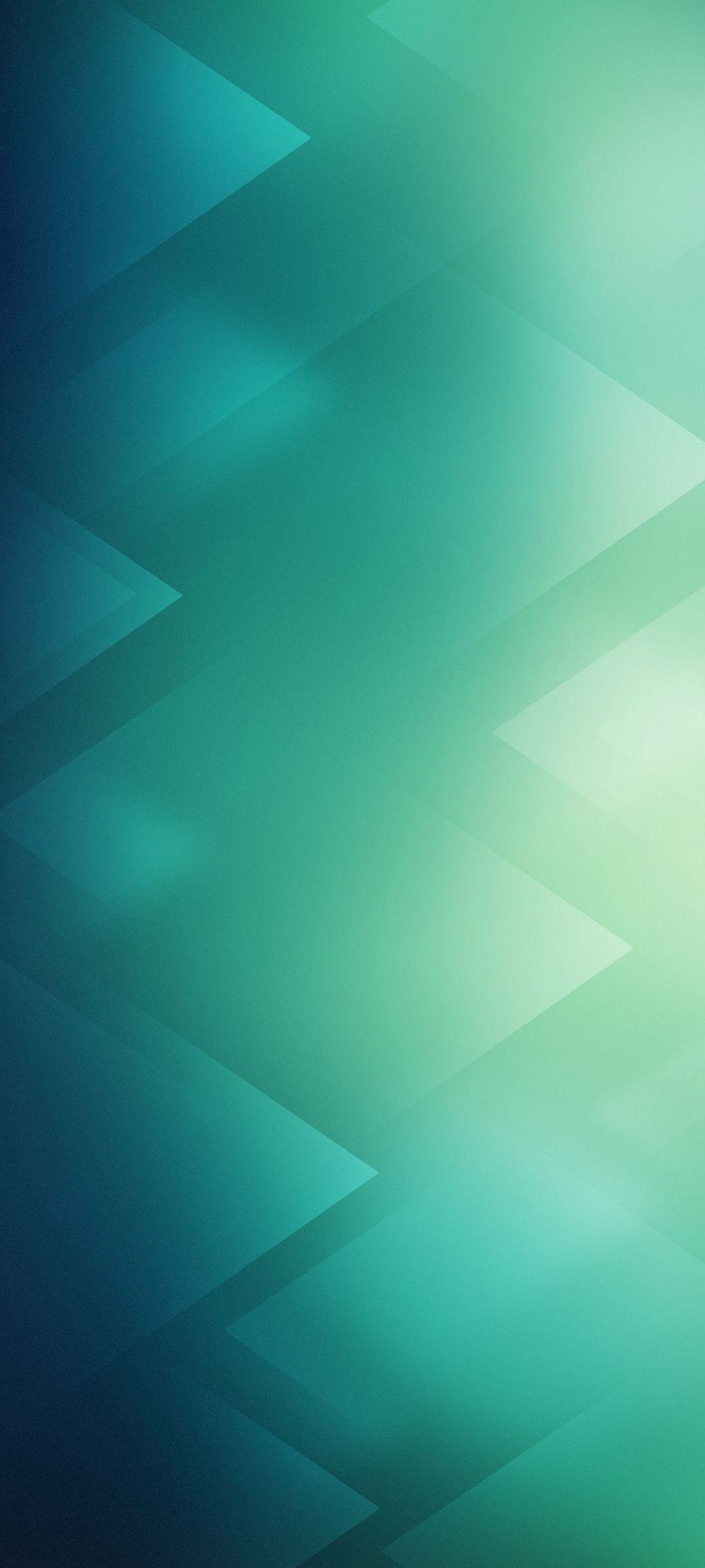 1080x2400 Green Abstract Phone Wallpaper