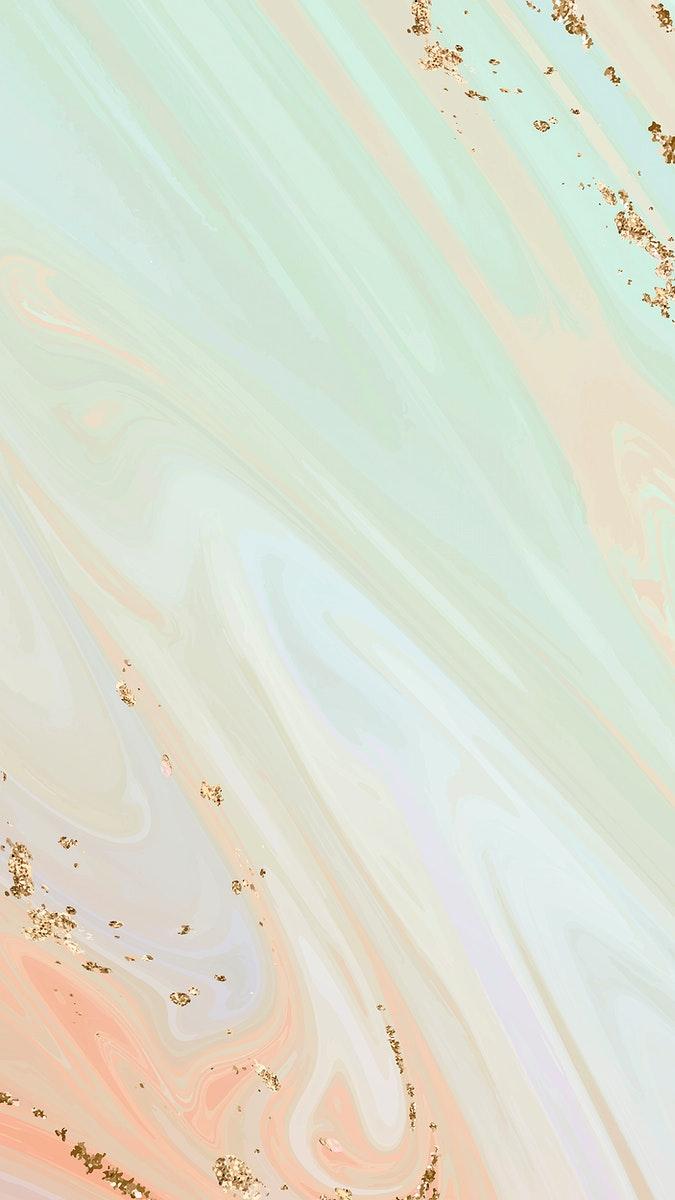 675x1200 Greenish marble wallpaper in pastel