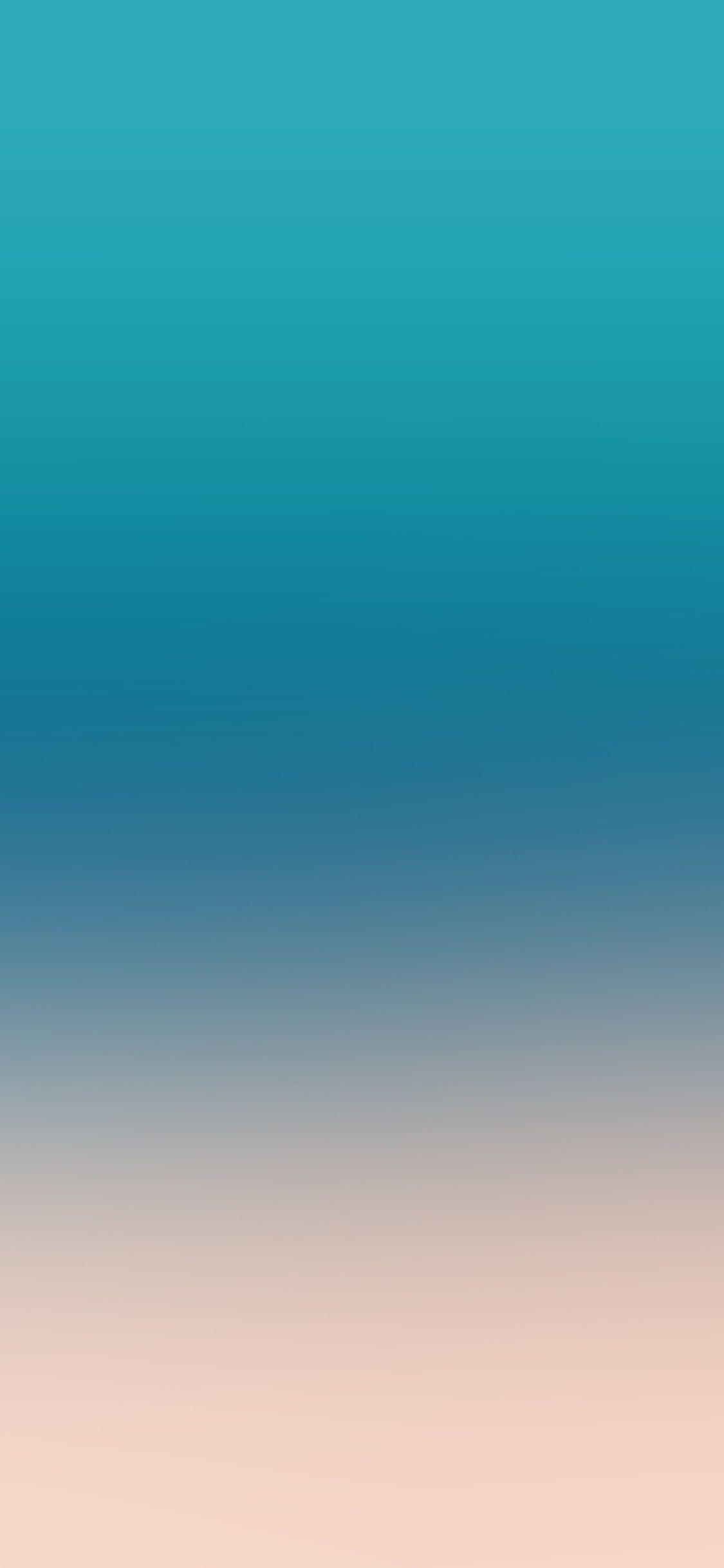 1125x2436 Blue Top Soft Pastel Blur Wallpaper