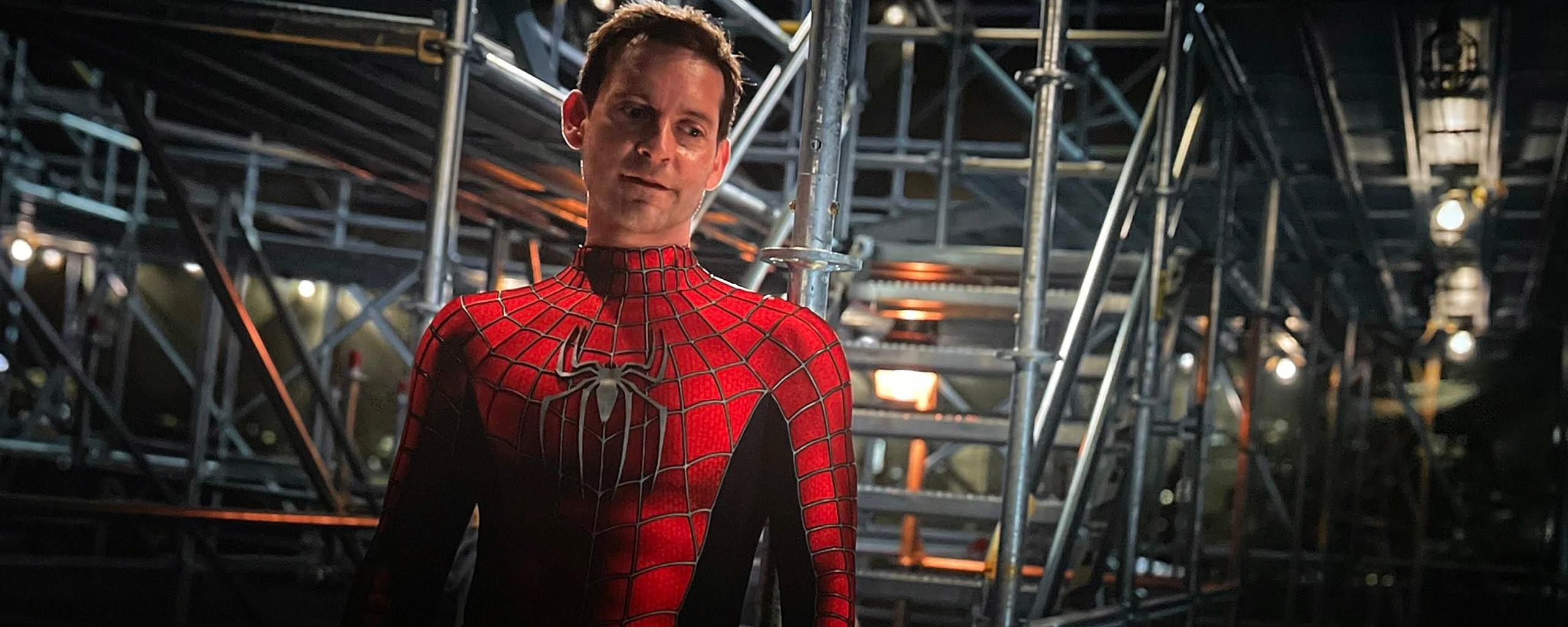 2560x1024 Tobey Maguire HD Spider Man No Way Home 2560x1024 Resolution Wallpaper, HD Movies 4K Wallpaper, Image, Photo And Background