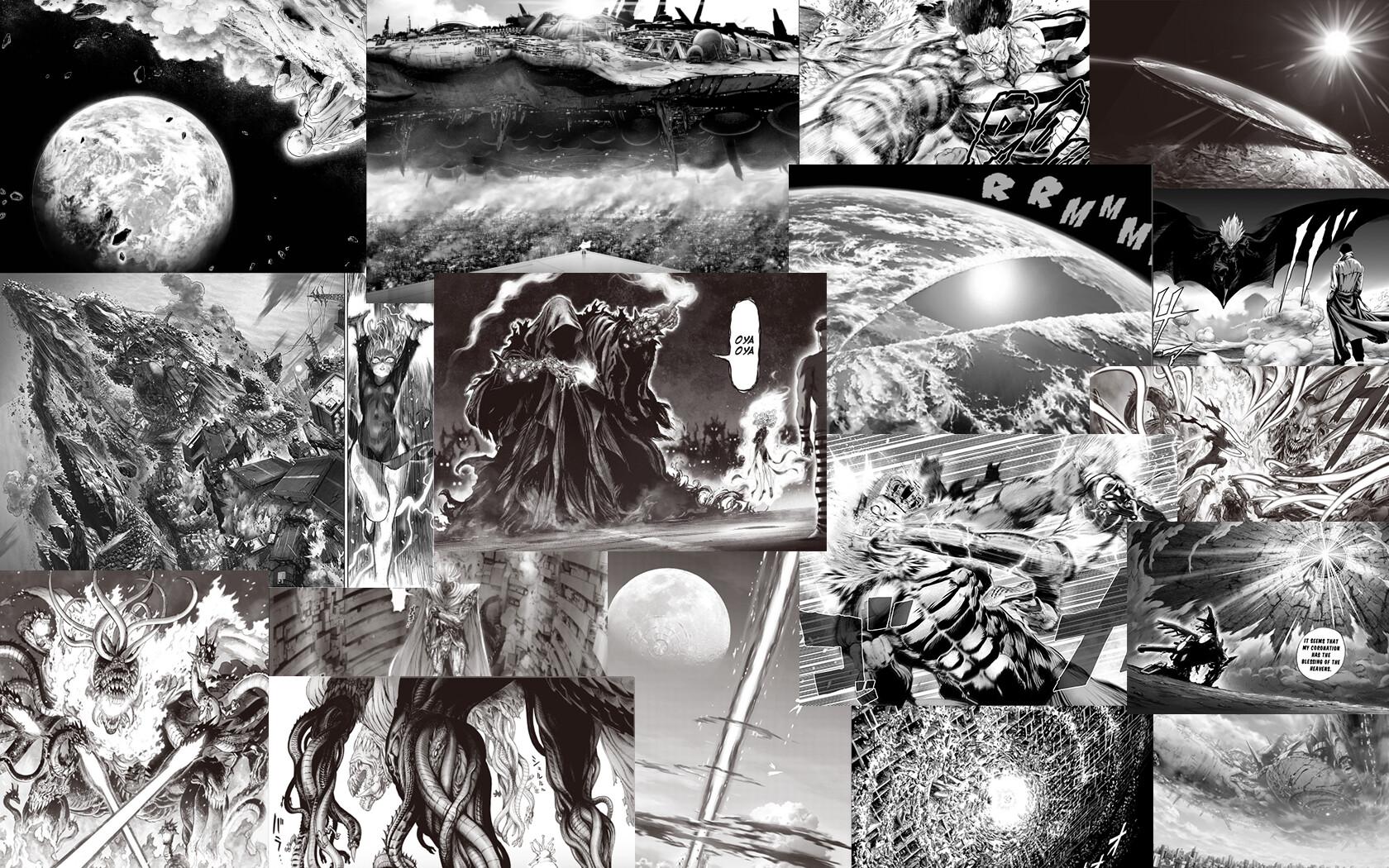 1680x1050 Manga Collage Wallpaper