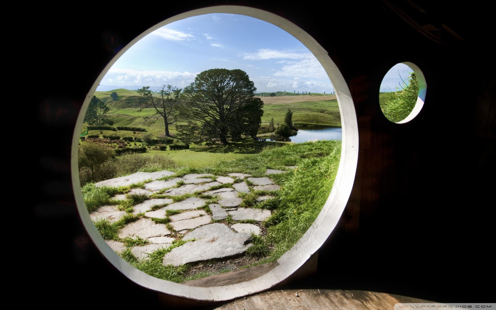 1920x1200 Hobbit Hole New Zeeland Ultra HD Desktop Background Wallpaper for : Tablet