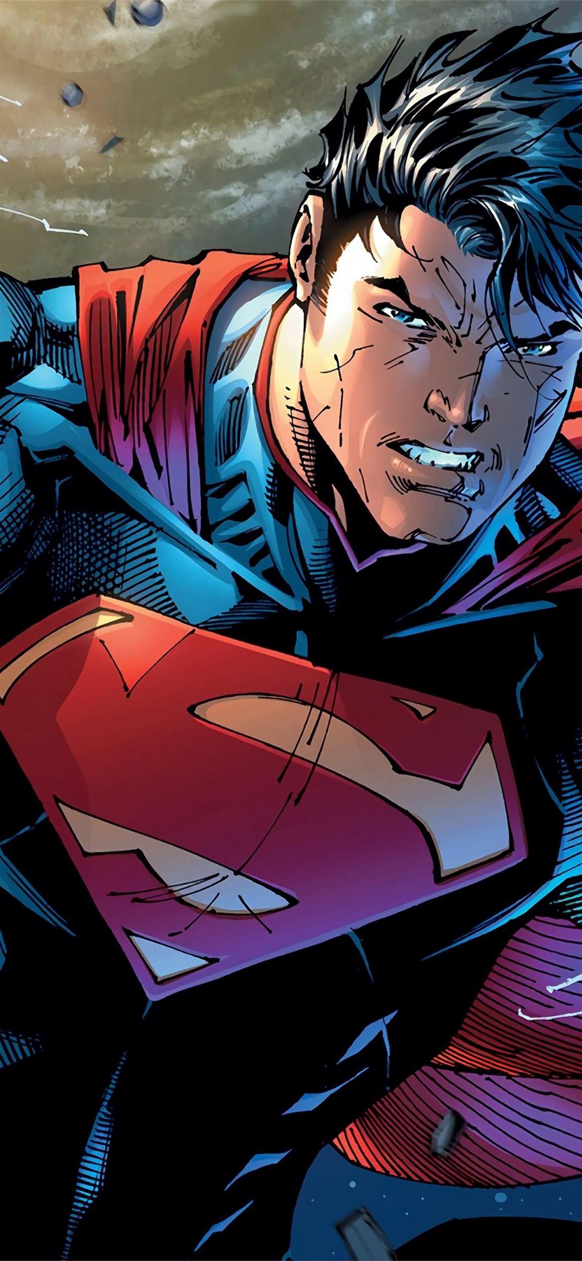 1170x2532 Superman 4K iPhone Wallpaper Free Download
