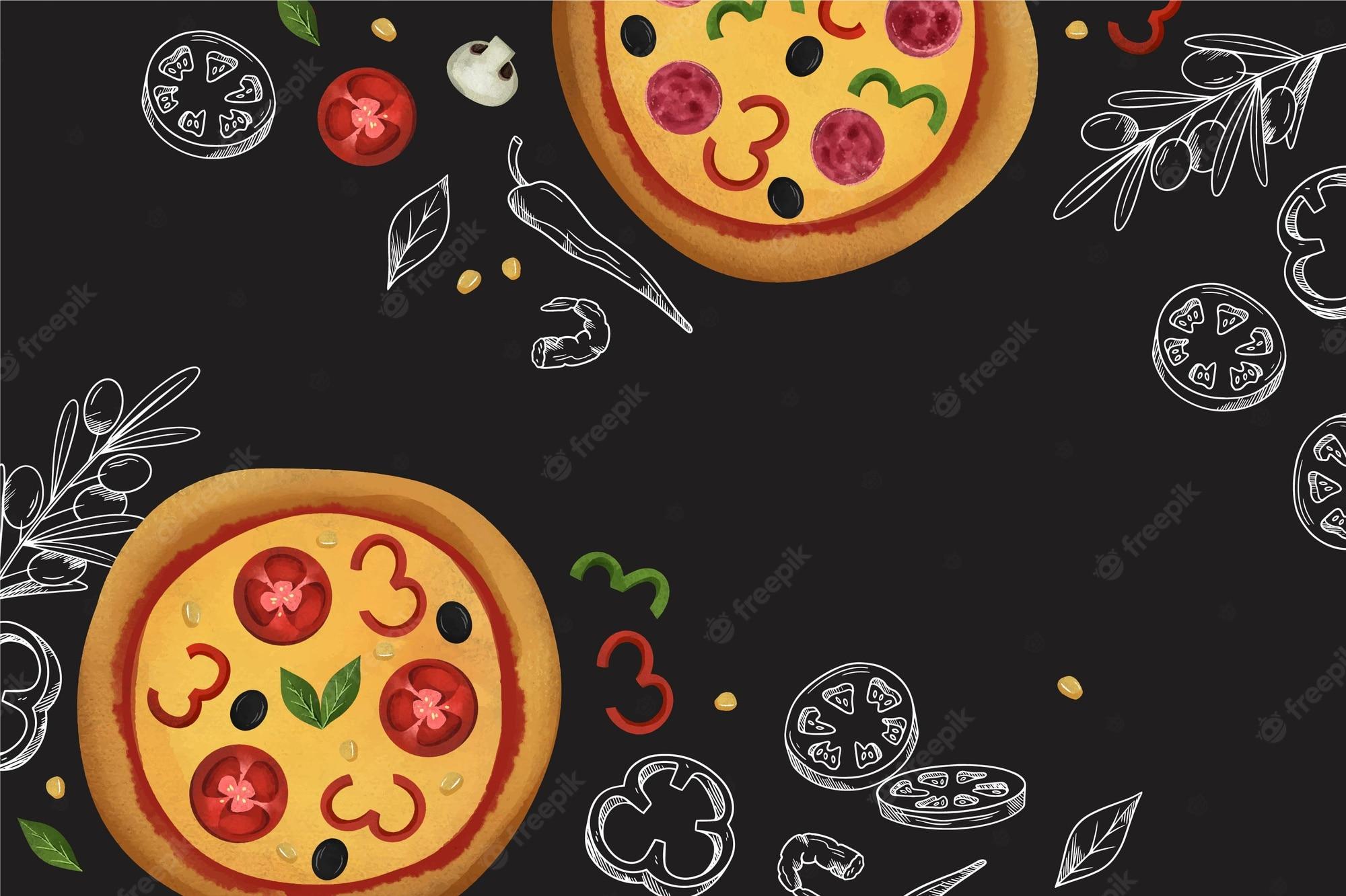 Food Pizza Wallpapers - Top Free Food Pizza Backgrounds - WallpaperAccess