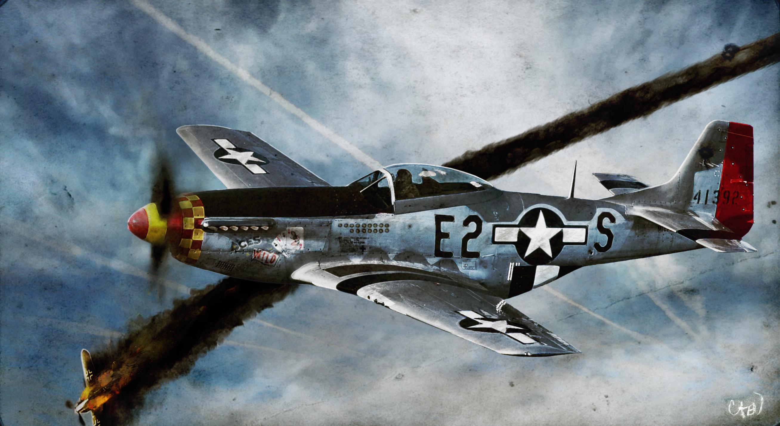 2615x1428 North American P 51 Mustang HD Wallpaper And Background