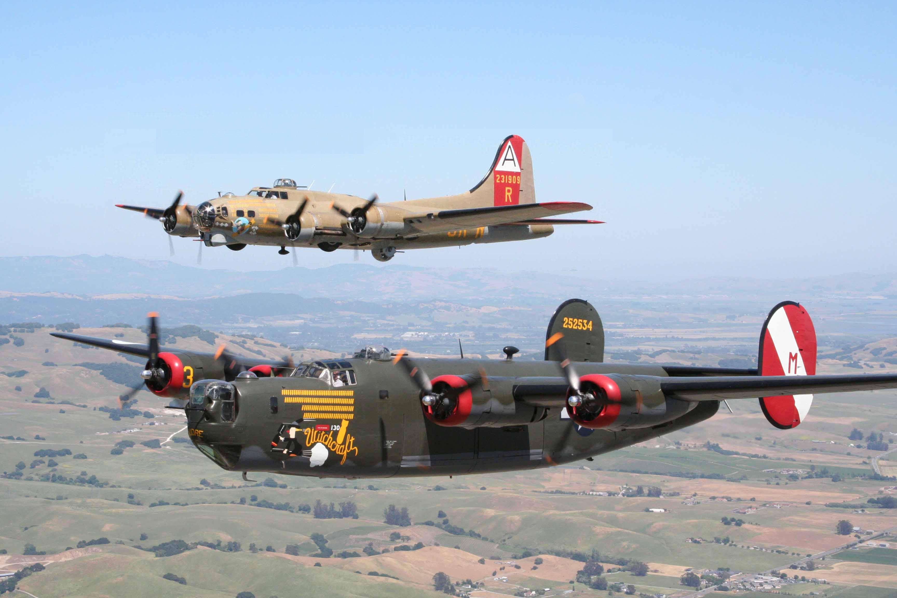 3456x2304 Bomber Camp' To Feature B B 24