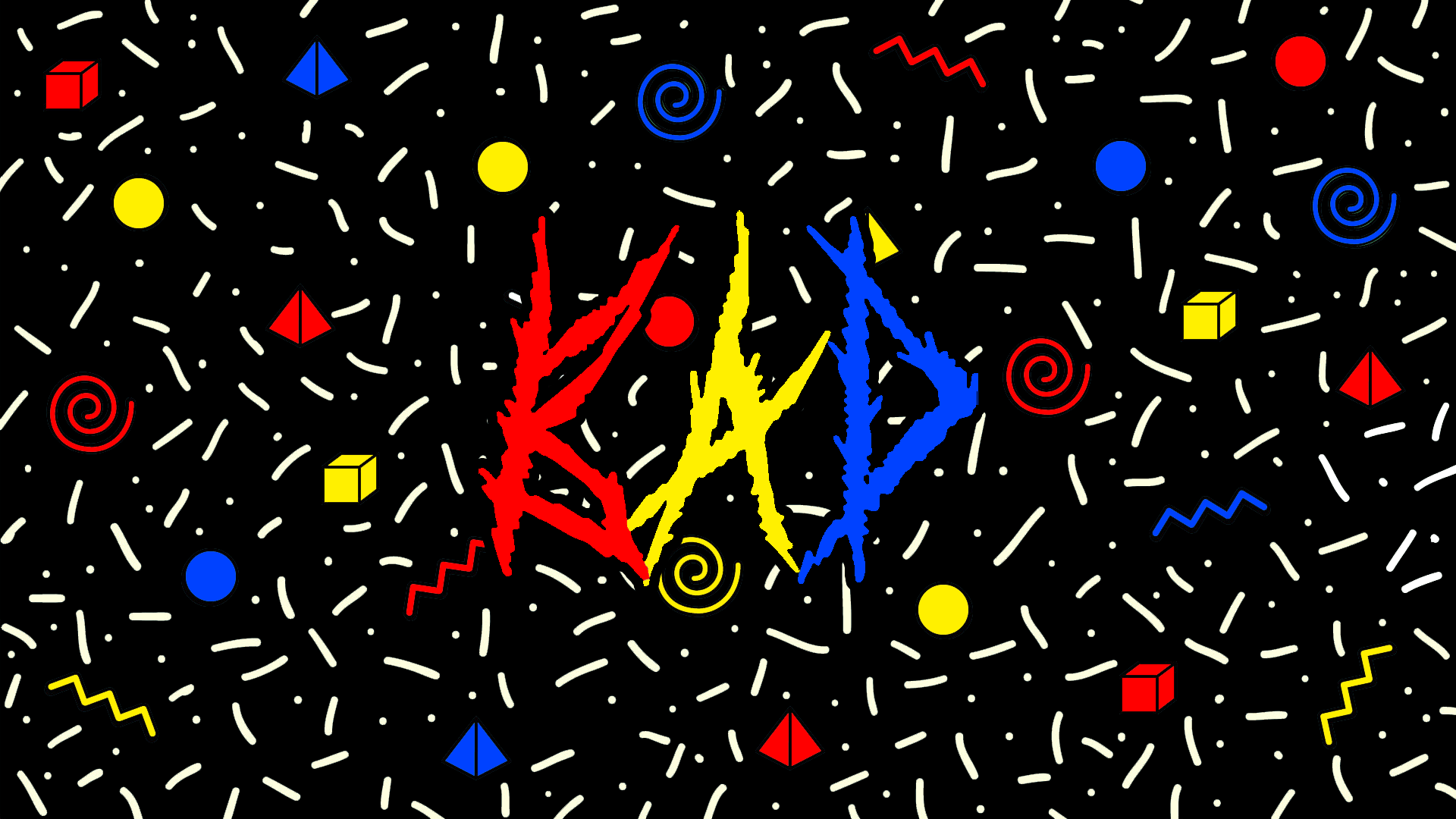 1920x1080 I loved the early 90's colorful vibe the hoodie gave, so I made this background for my desktop
