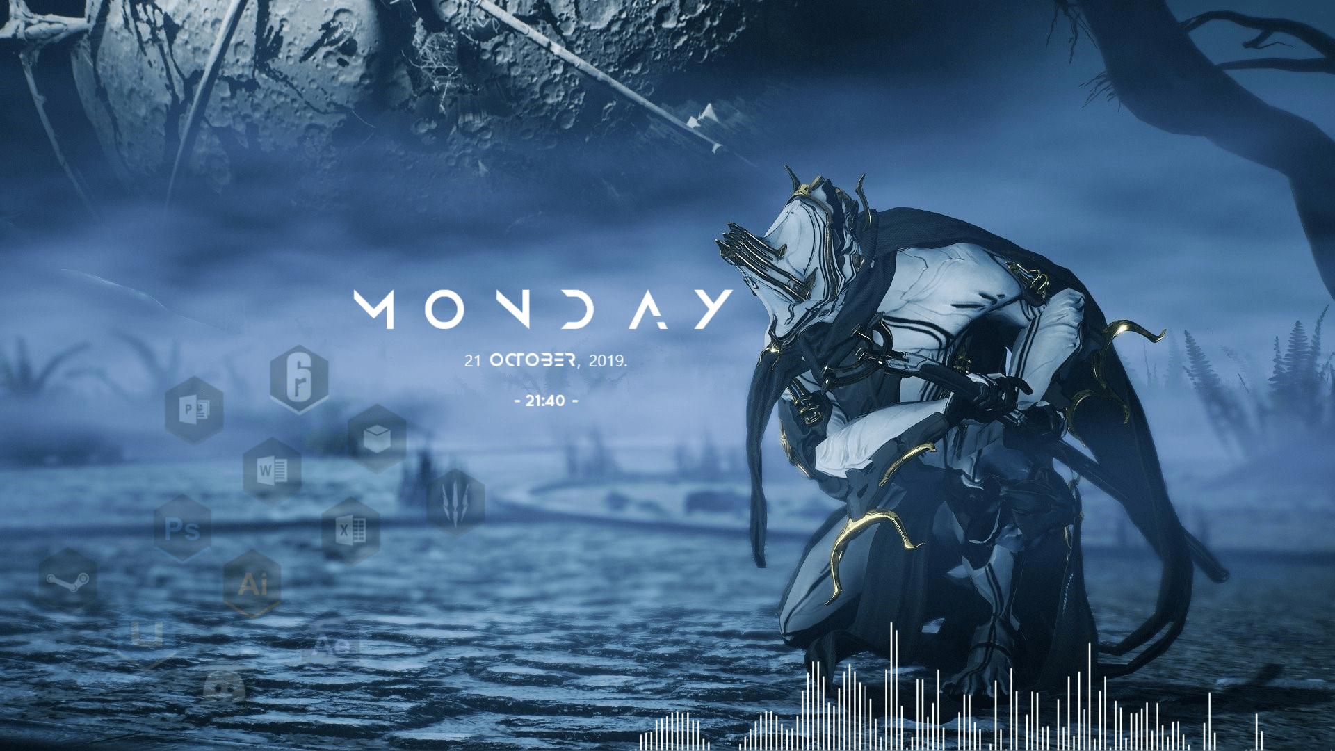 1920x1080 Clean Warframe desktop background