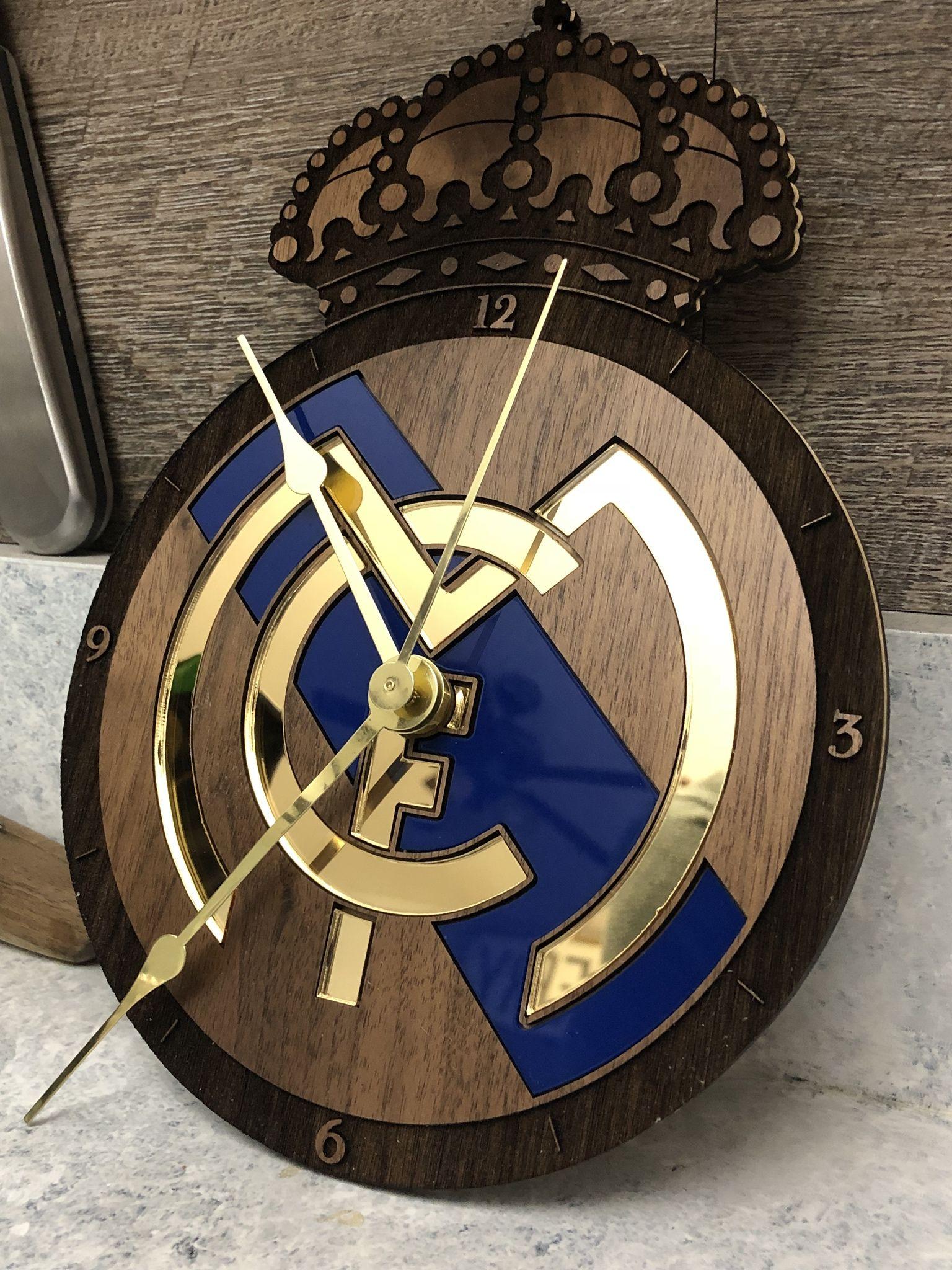 1536x2048 Made a custom Real clock!. Real madrid logo, Real madrid football, Real madrid