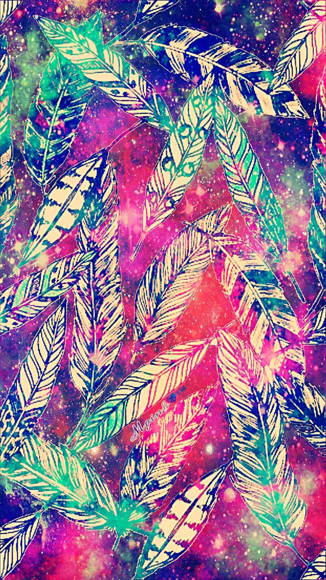 1080x1920 Aztec Galaxy Wallpaper