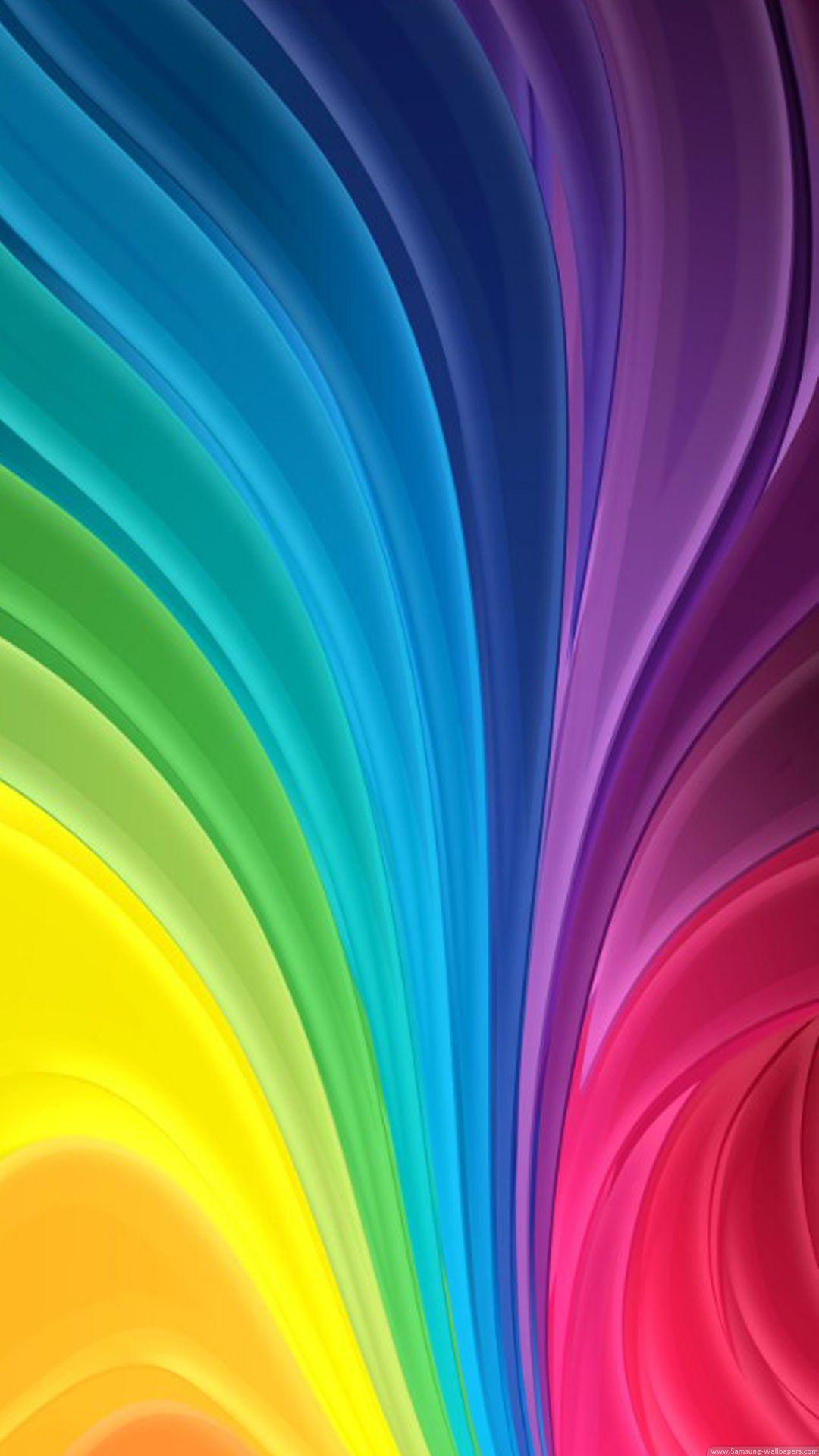 1080x1920 background rainbow Търсене. Papel de parede colorido, Fractais, Cores vibrantes