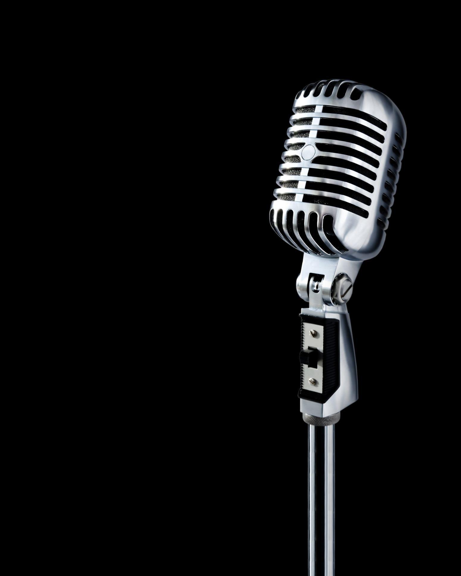 1549x1936 Microphone Wallpaper