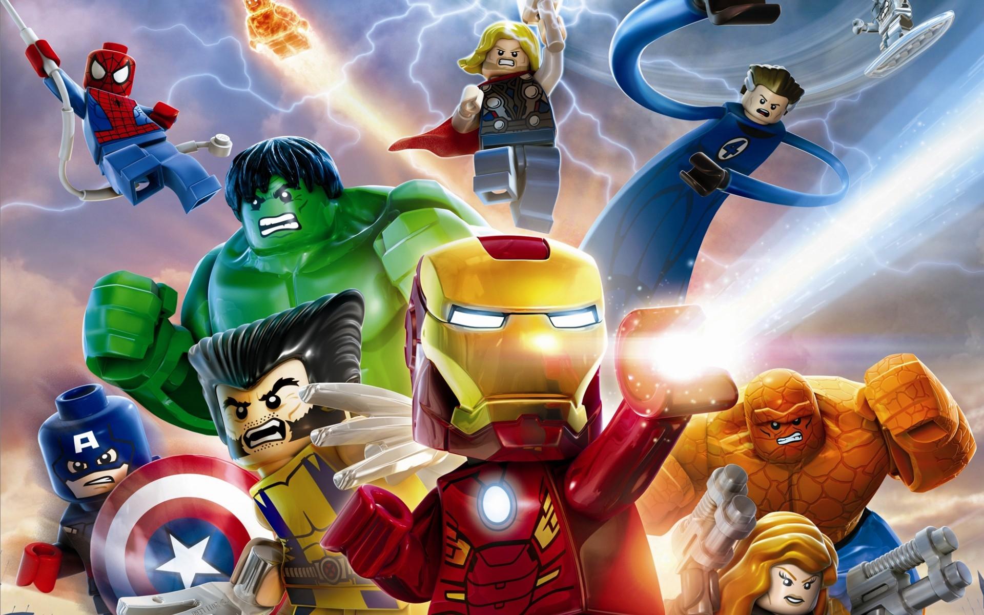 1920x1200 Lego Marvel Super Heroes HD Wallpaper. Background