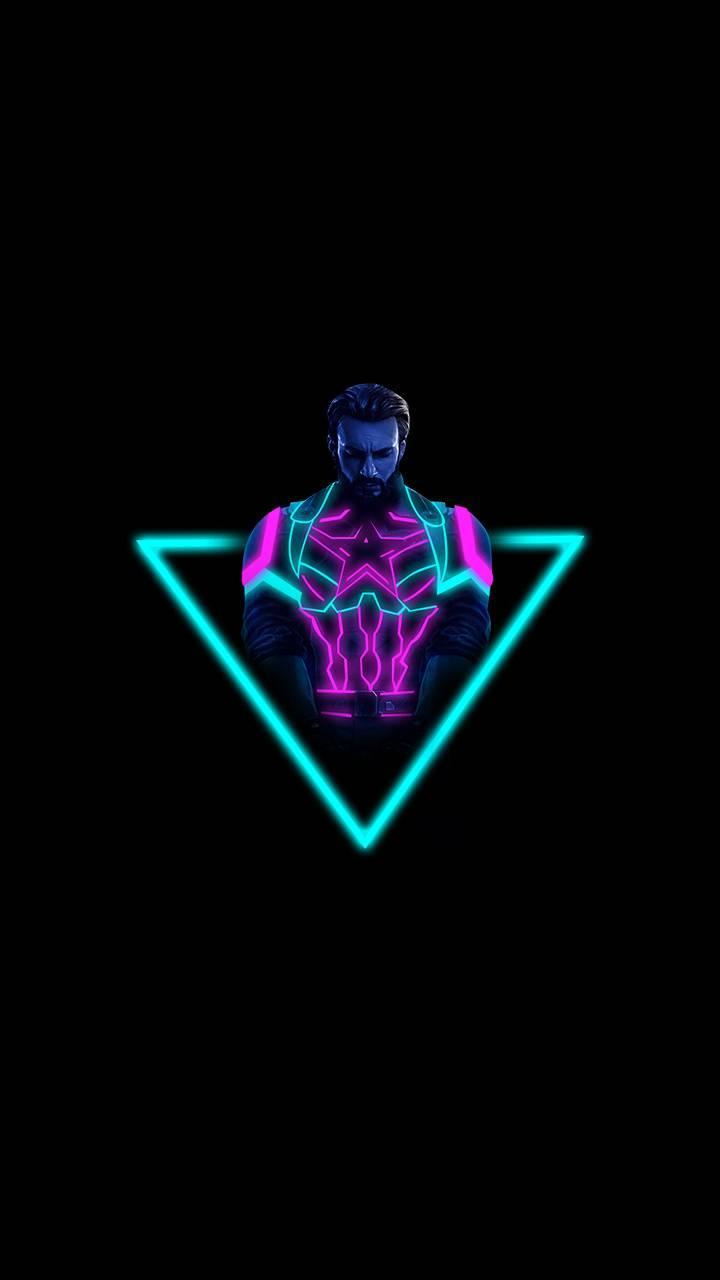 720x1280 Neon Marvel Wallpaper Free HD Wallpaper