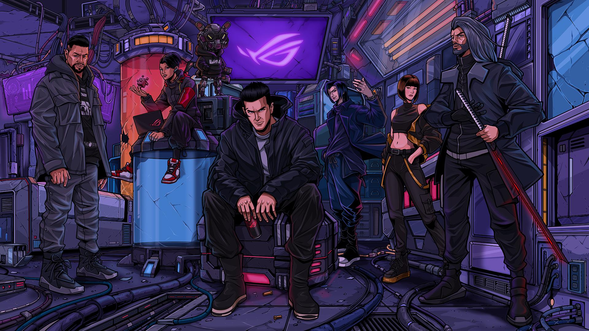 1920x1080 Wallpaper. ROG of Gamers Global