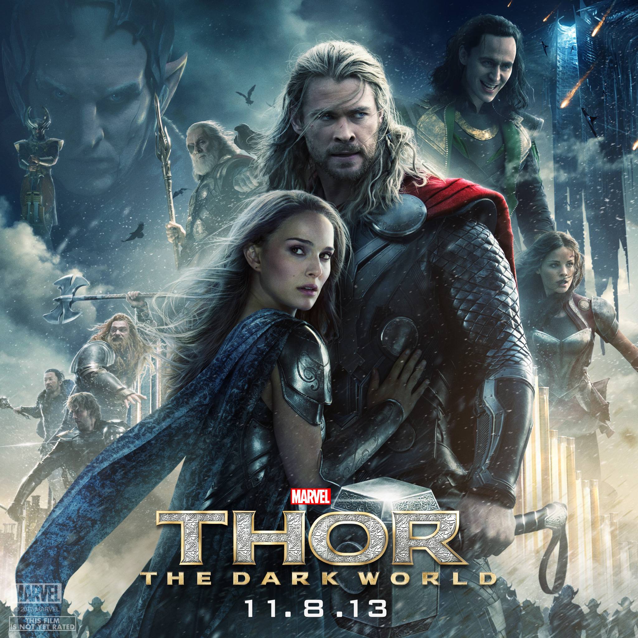2048x2048 Thor: The Dark World official wallpaper
