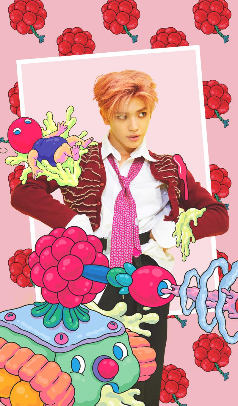800x1365 Shitty Kpop Edits 127 Cherry Bomb Wallpaper ½Pattern