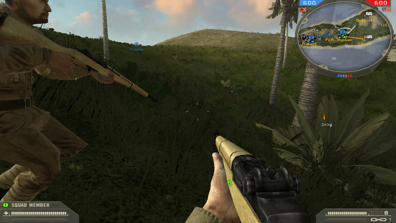 1280x720 Japanese Type 5 Garand clone image 1943 mod for Battlefield 2