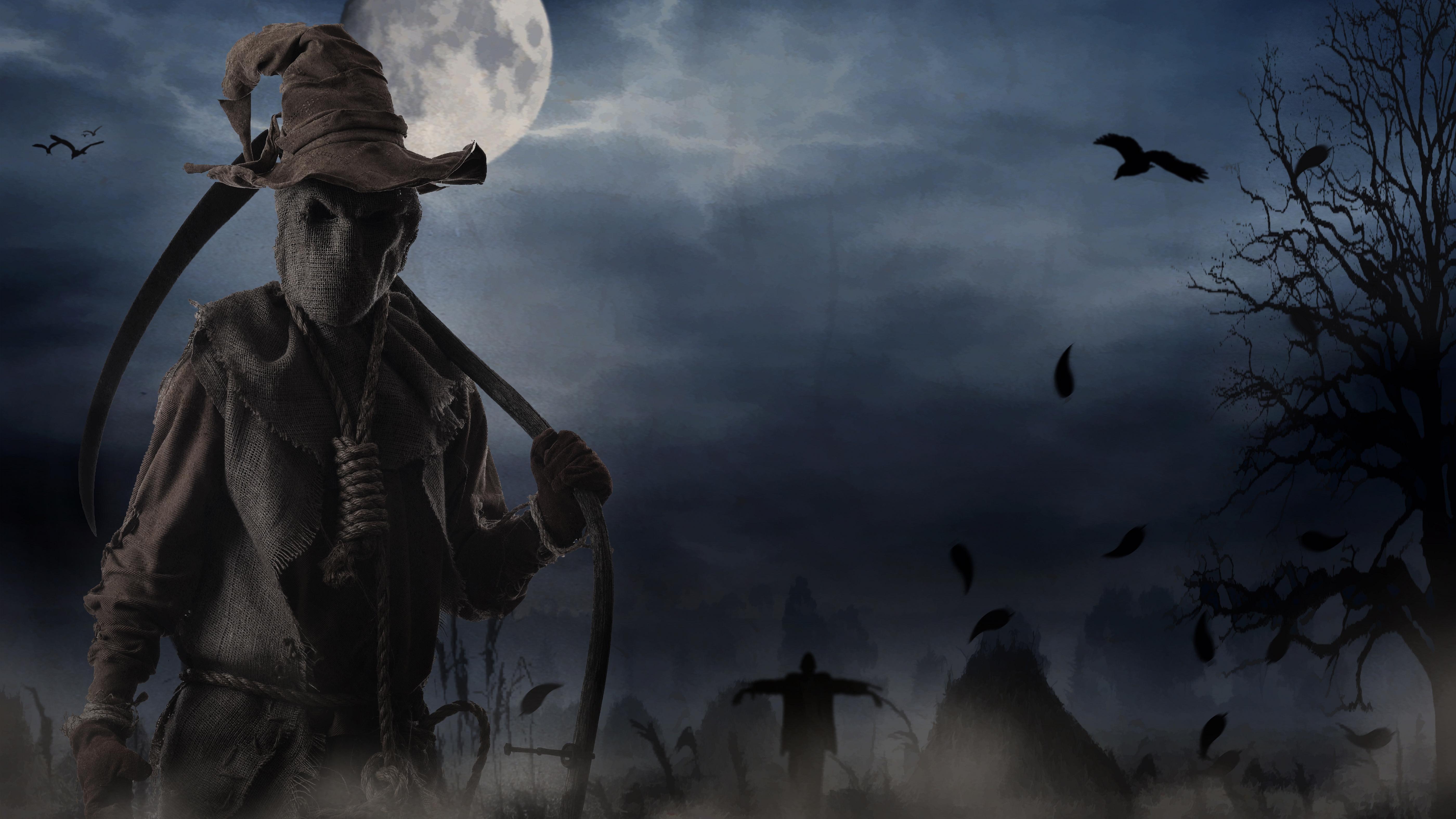 5600x3150 Scarecrow HD Wallpaper and Background