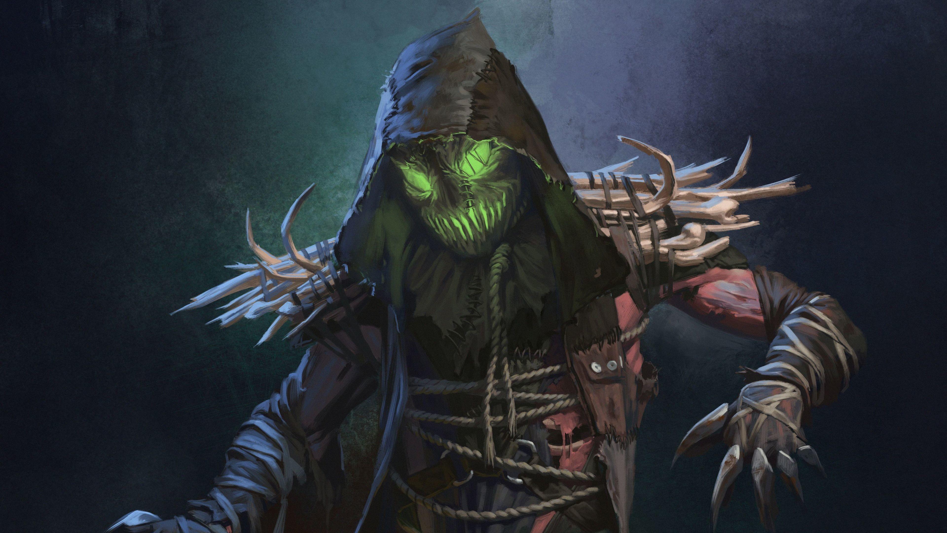 3840x2160 Scarecrow Wallpaper
