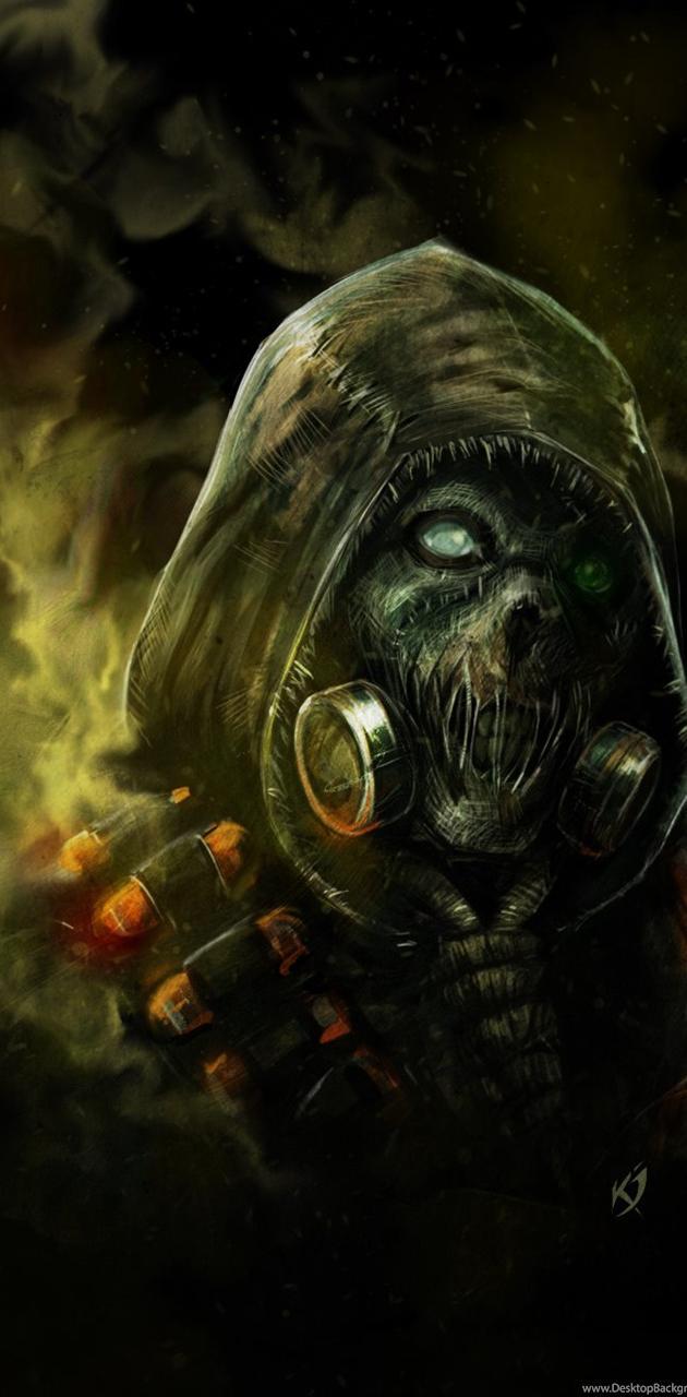 630x1280 Scarecrow wallpaper