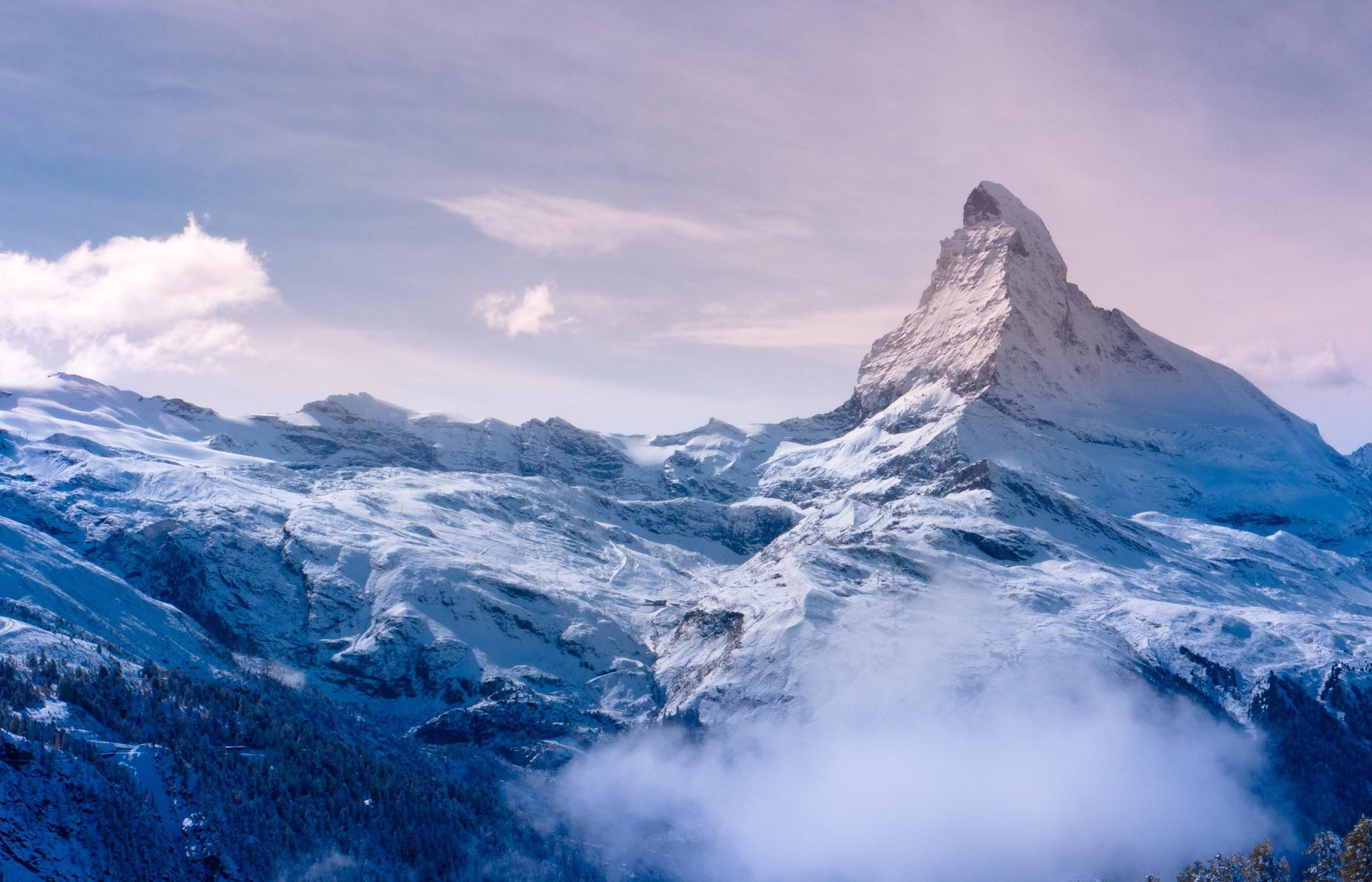 2800x1800 Snowy Mountain Nature HD Wallpaper Wide Mountains Wallpaper 4k
