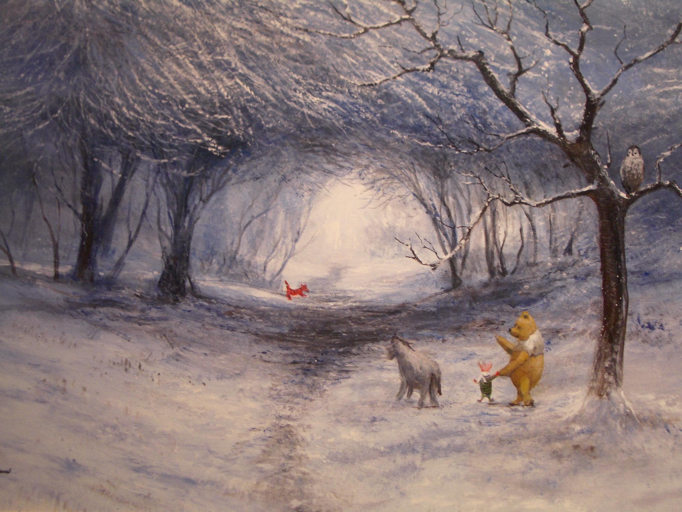 2304x1728 Winnie The Pooh HD Wallpaper