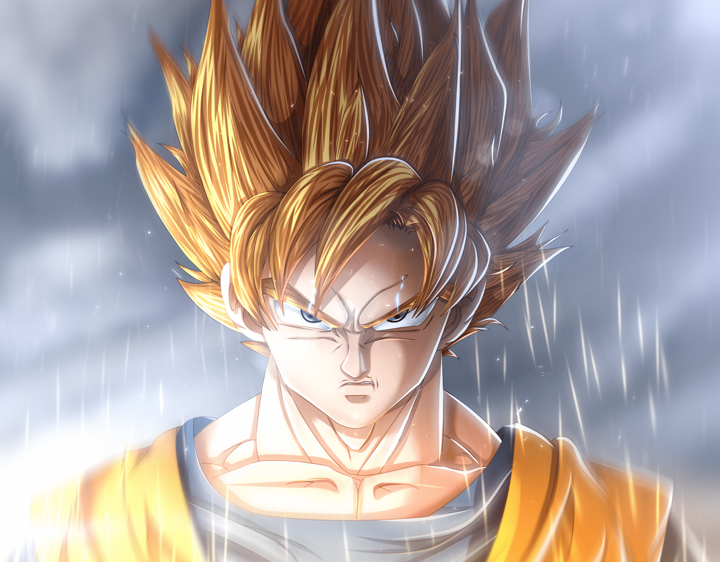 2324x1816 Goku SSJ by Dragon-anime