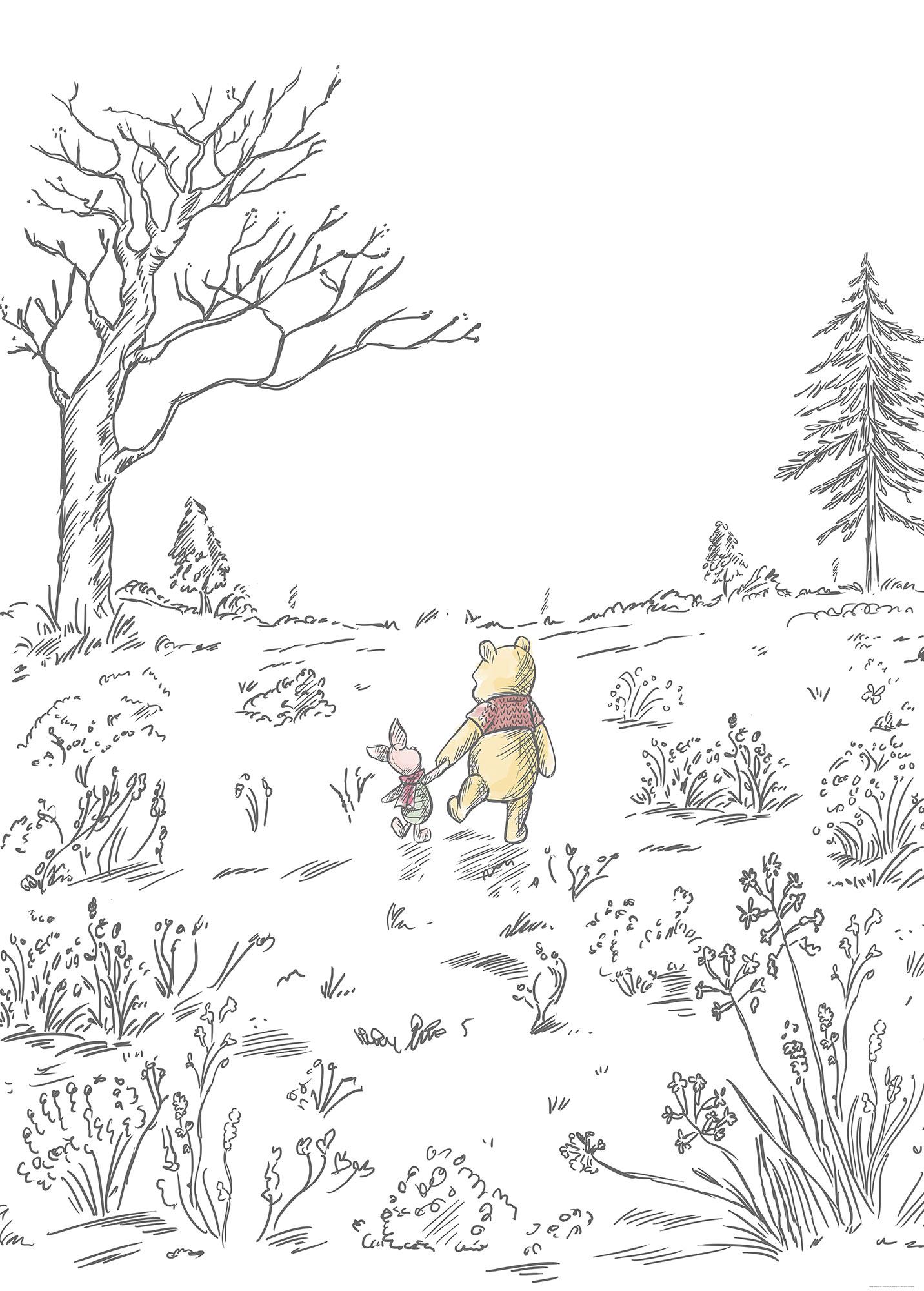 1432x2000 Winnie the Pooh Walk