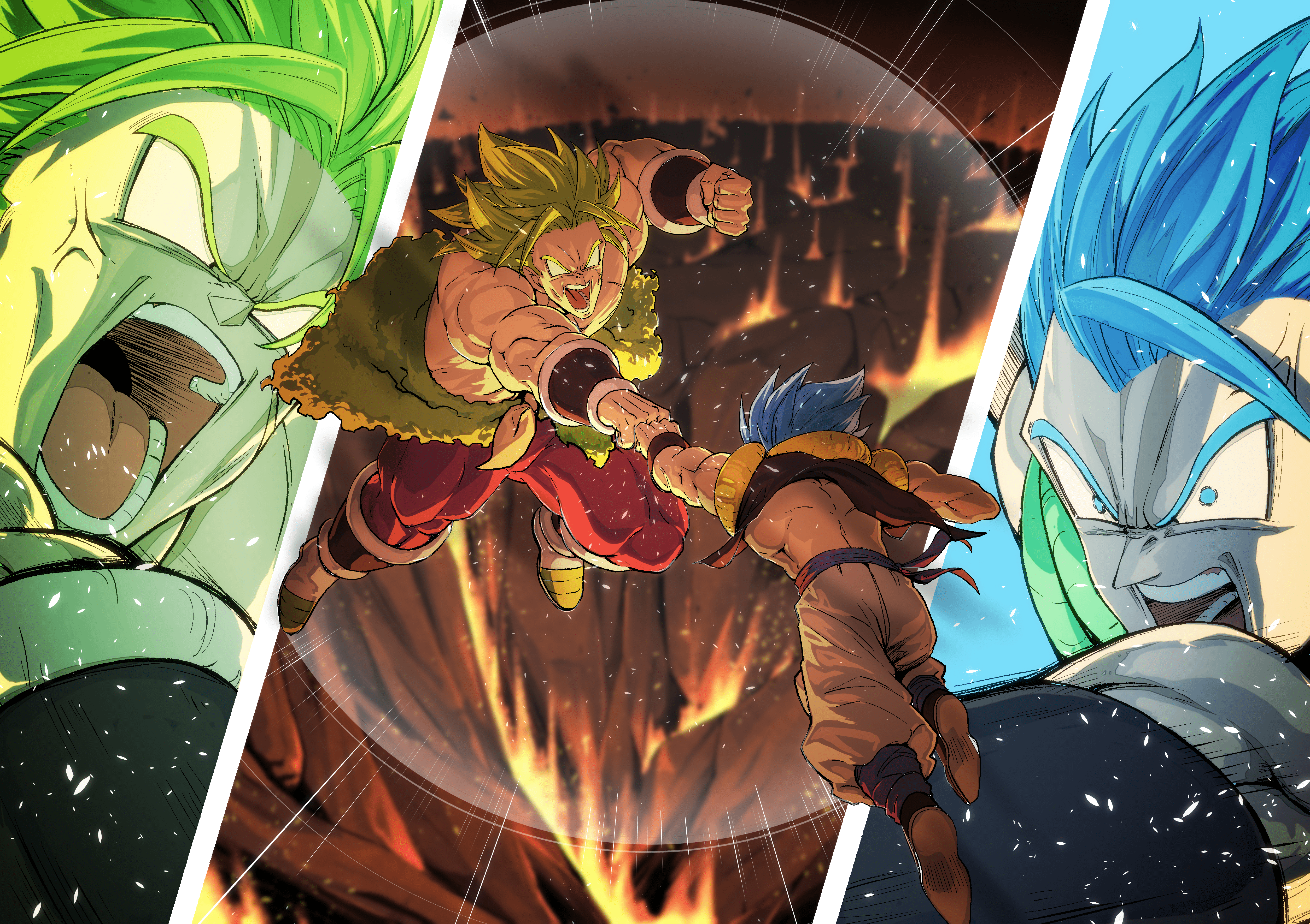 5016x3541 Super Saiyan Blue HD Wallpaper and Background