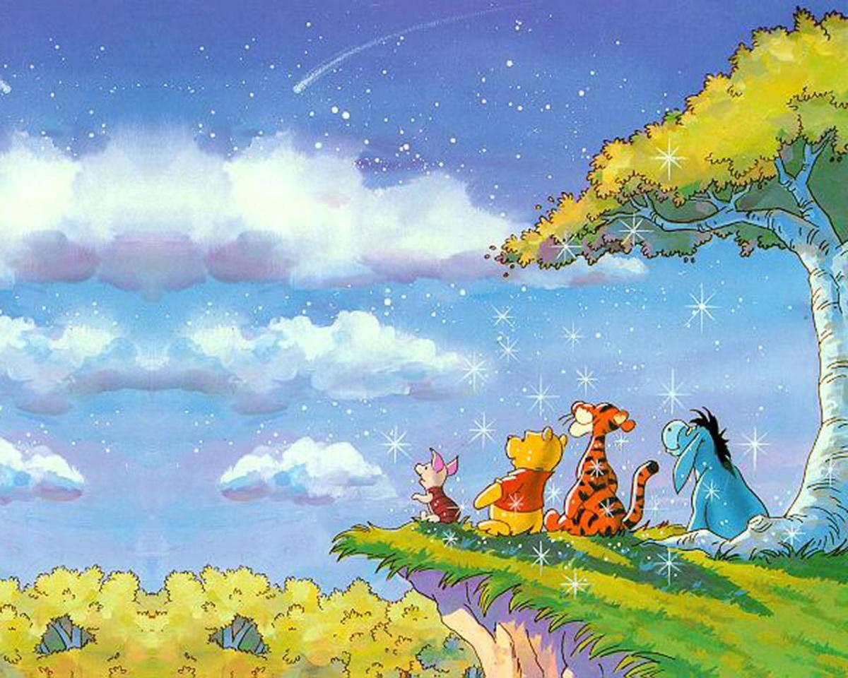 1200x960 Winnie The Pooh And The Night Sky Art & Collectibles Prints Jan