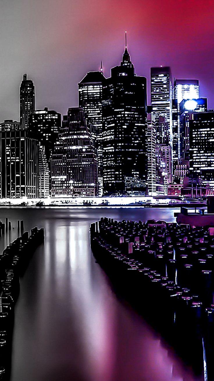736x1308 Night City Lights. City lights at night, City wallpaper, Night city