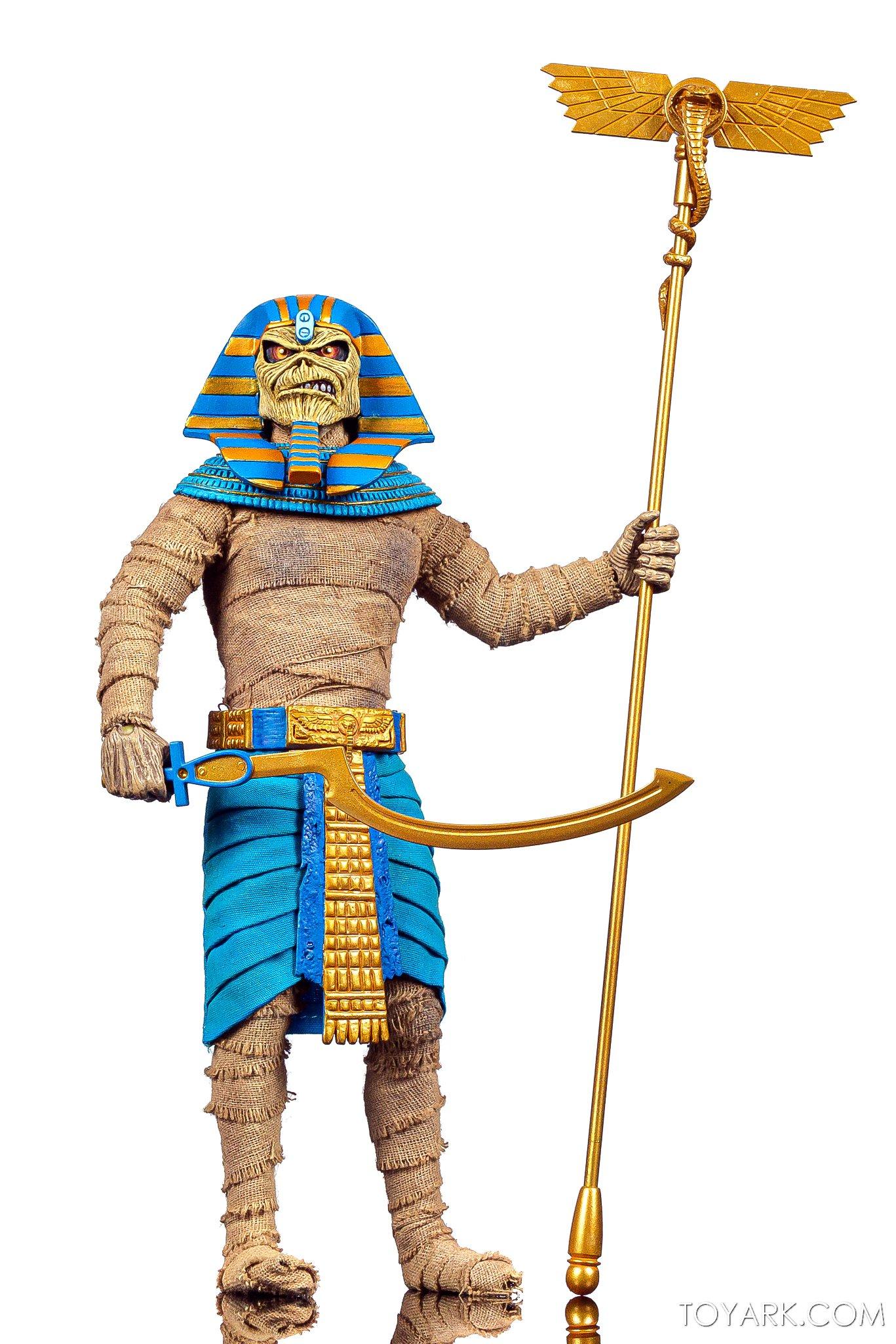 1367x2048 Iron Maiden Pharaoh Eddie 8 Inch Figure Advanced Photo Shoot