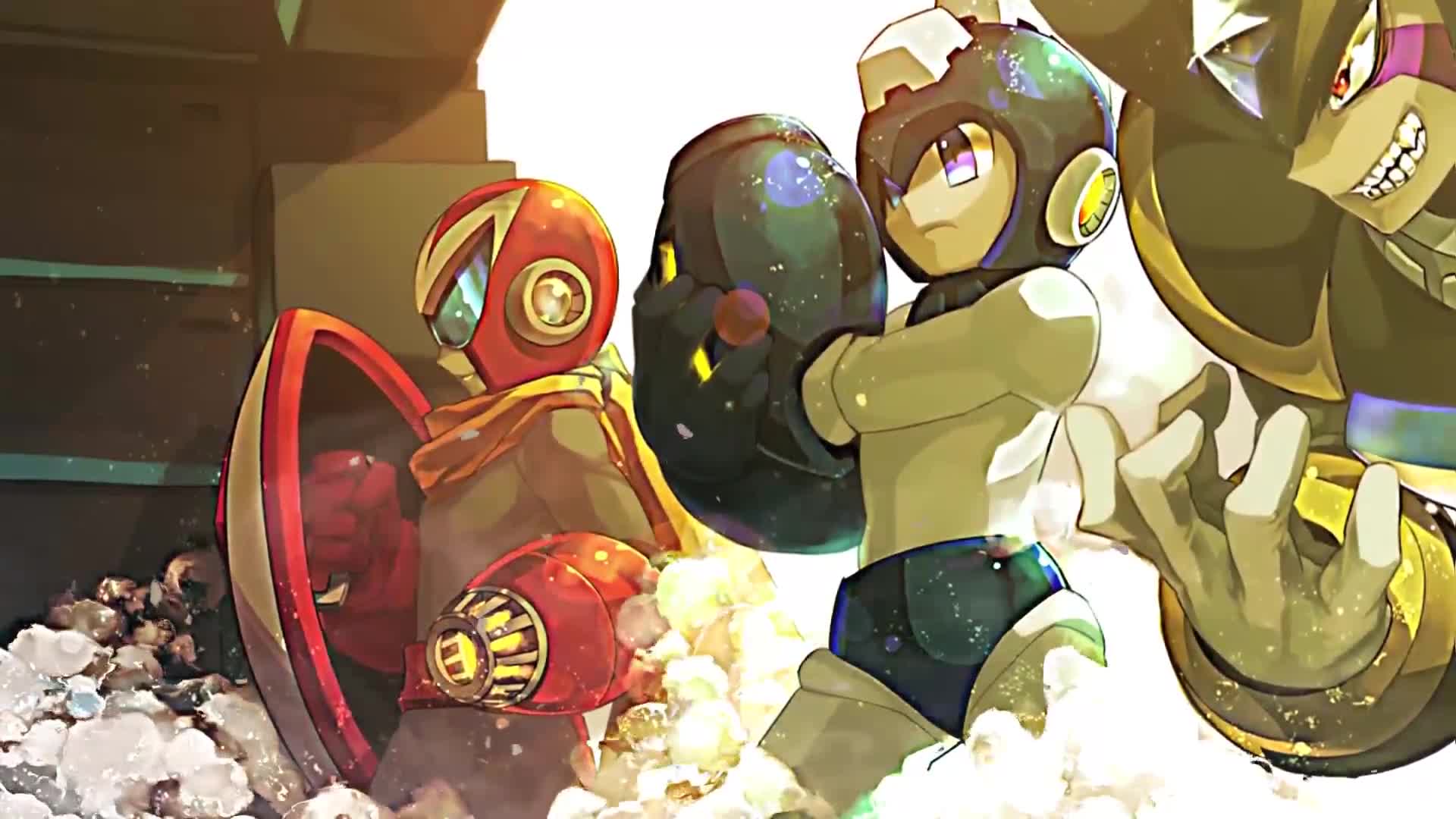 1920x1080 Protoman / Megaman / Bass Capcom Heroes Desktop Desktop Wallpaper