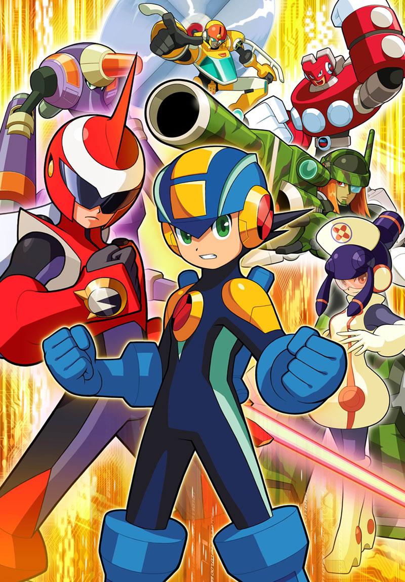 800x1150 Team Proto Man Art Man Battle Network 5 Art Gallery