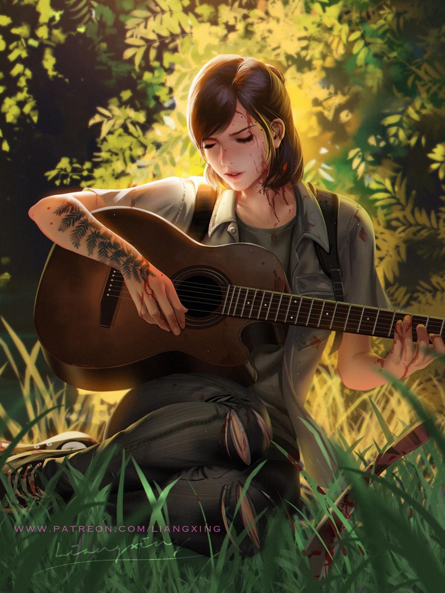 900x1200 The Last Of Us: Part II Anime Image Board