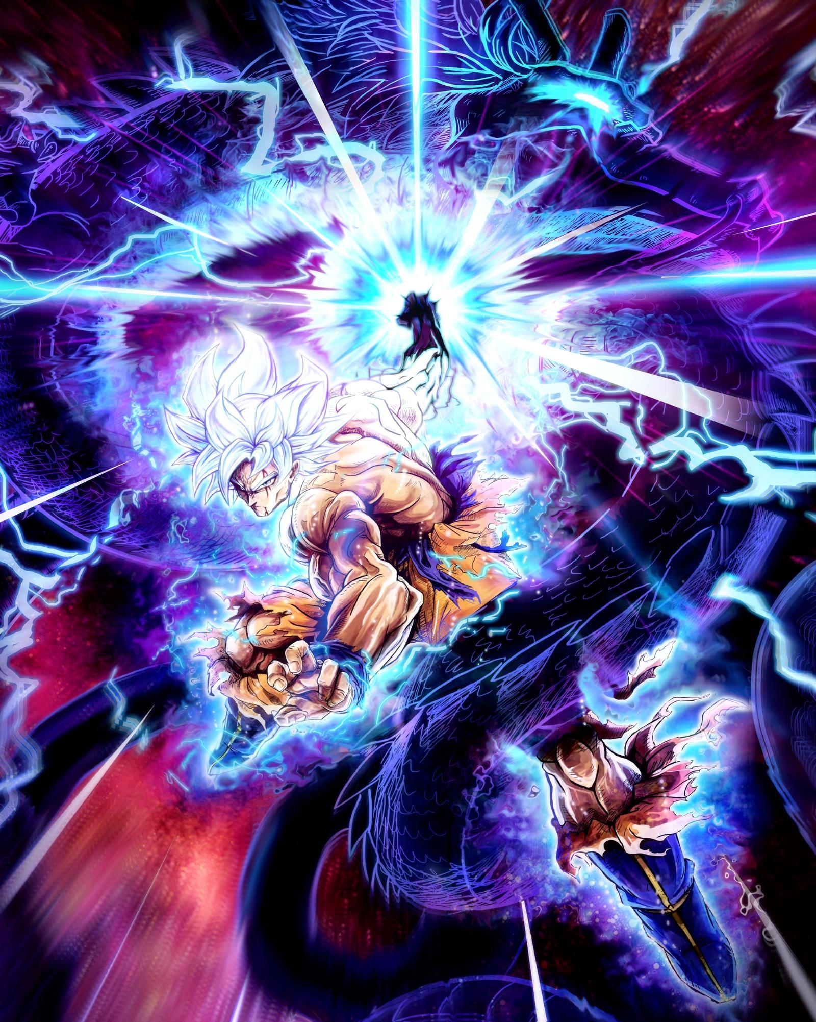 1600x2002 Goku Mui Wallpaper