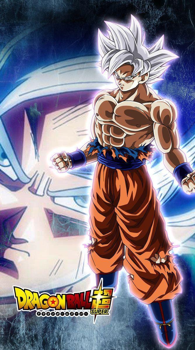 668x1195 Goku MUI Wallpaper