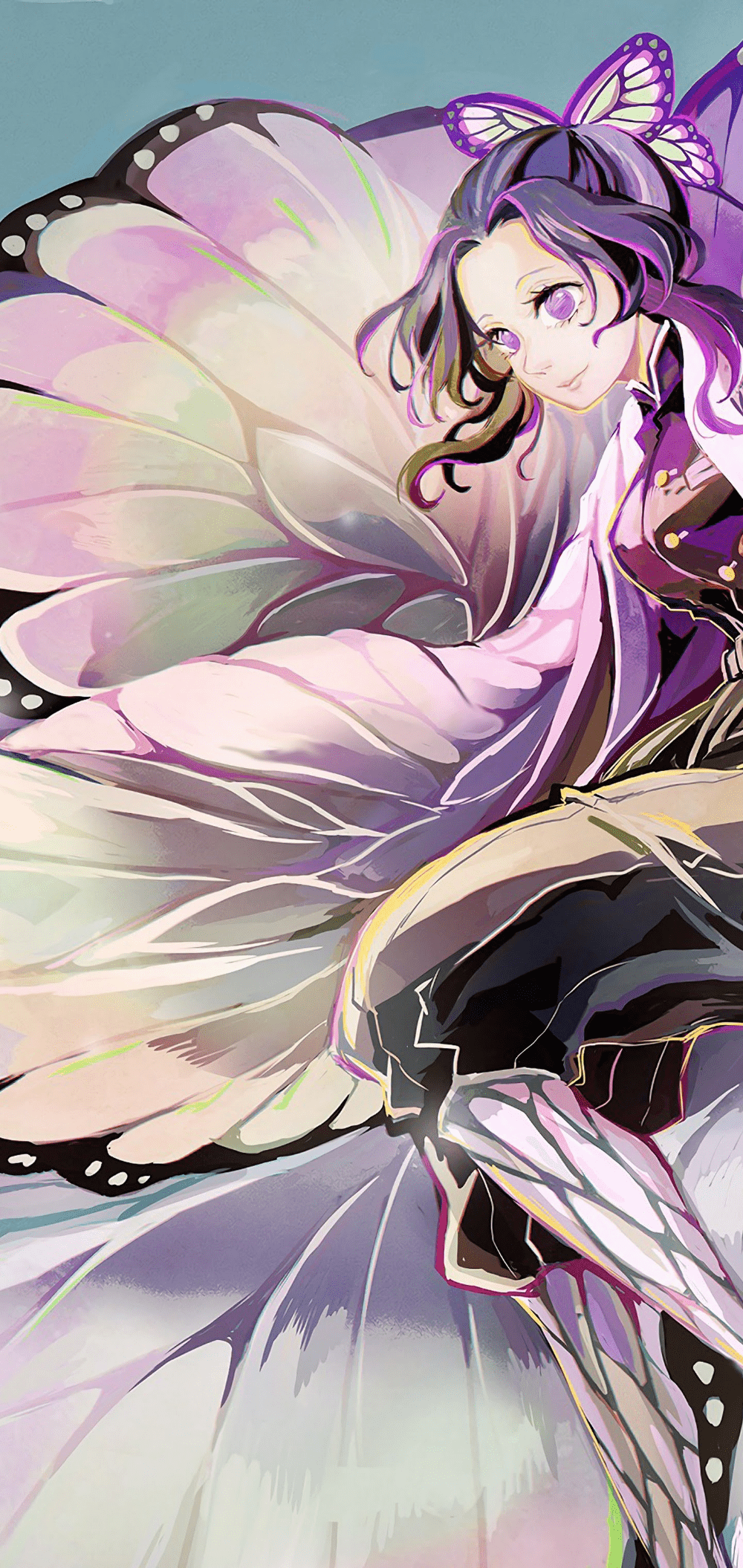 1000x2111 Shinobu Kocho Wallpaper