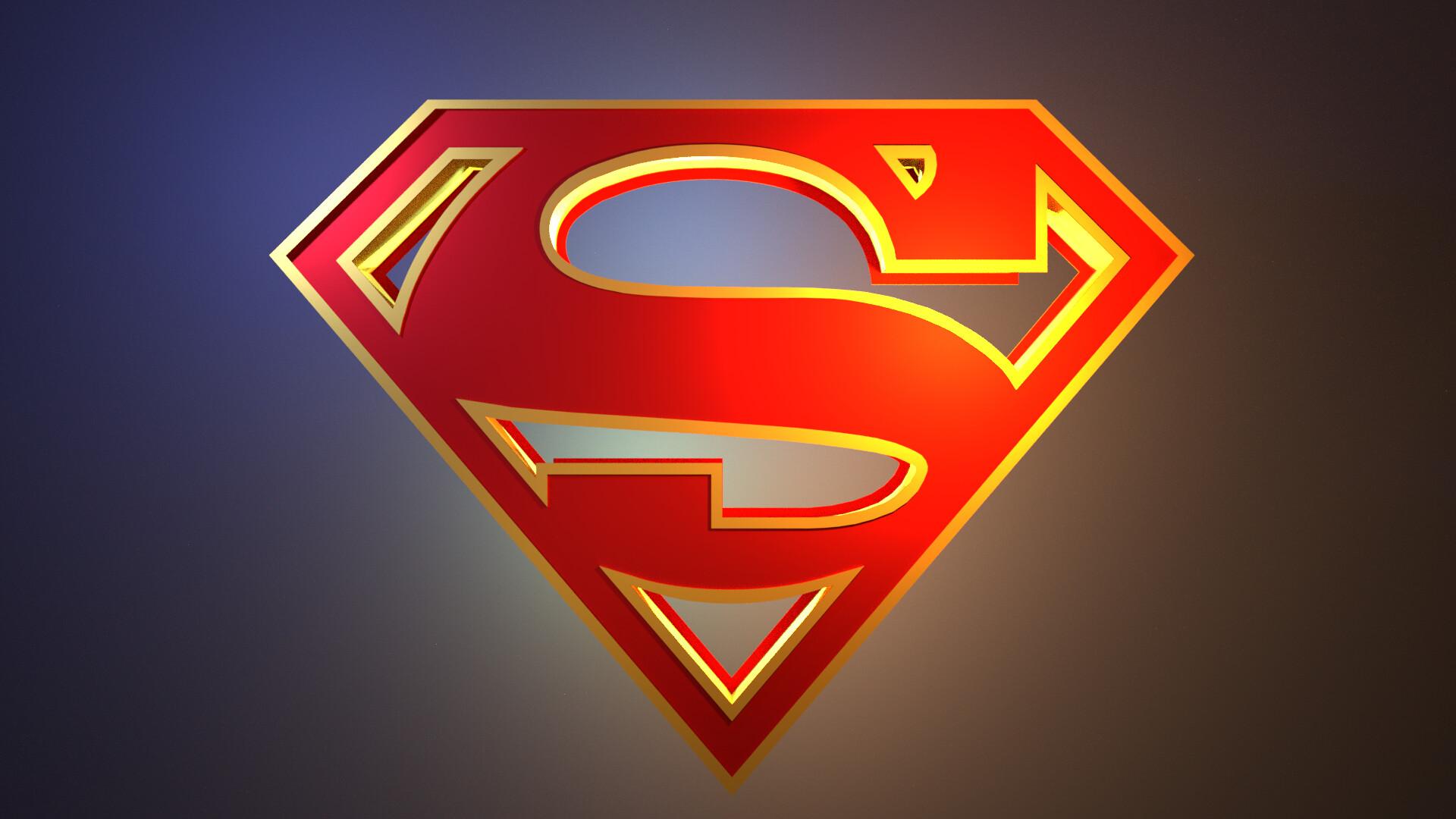 1920x1080 Supergirl Logo Render