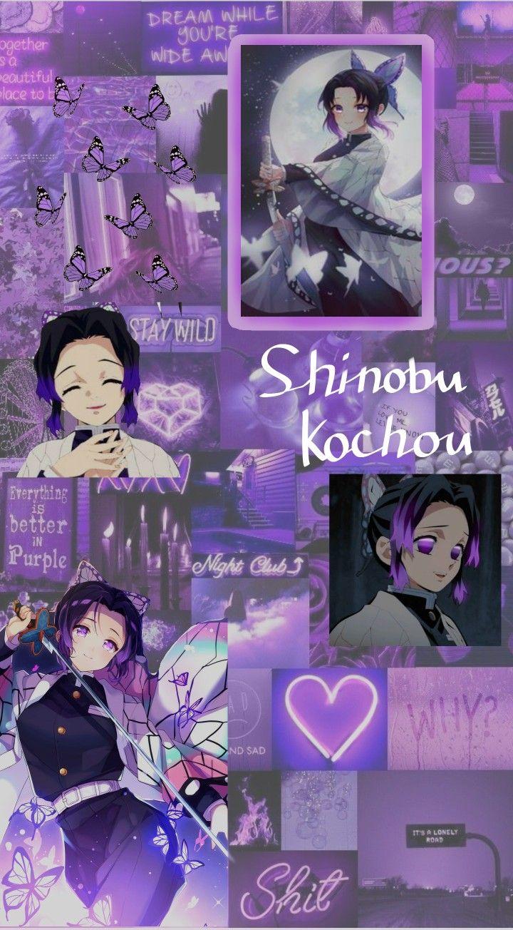 720x1304 Shinobu Kocho Wallpaper Edit. Anime background, Cute anime wallpaper, Anime wallpaper