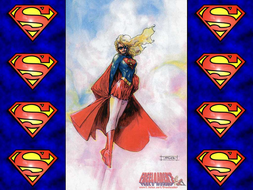1024x768 Supergirl Comics Wallpaper