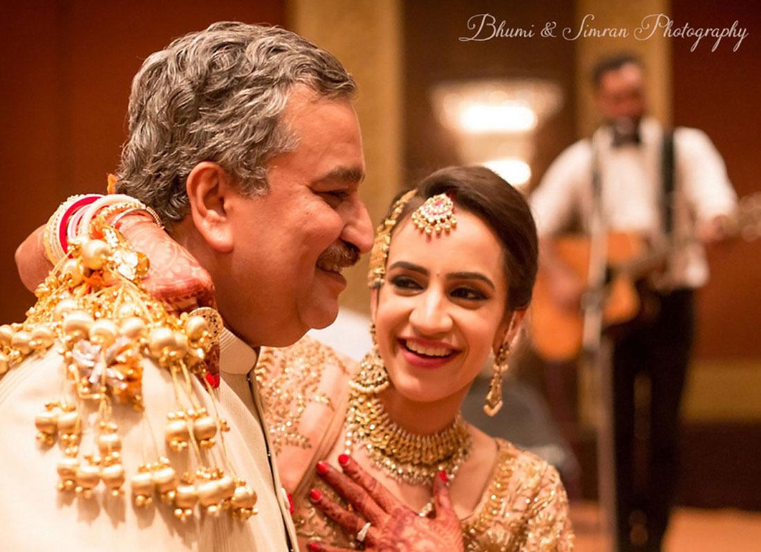 1100x798 Father of the Bride Photo every Girl must have from her Indian Wedding